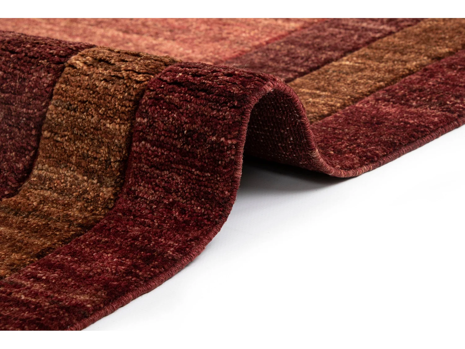 Tapis de laine 148x196 brun Juma