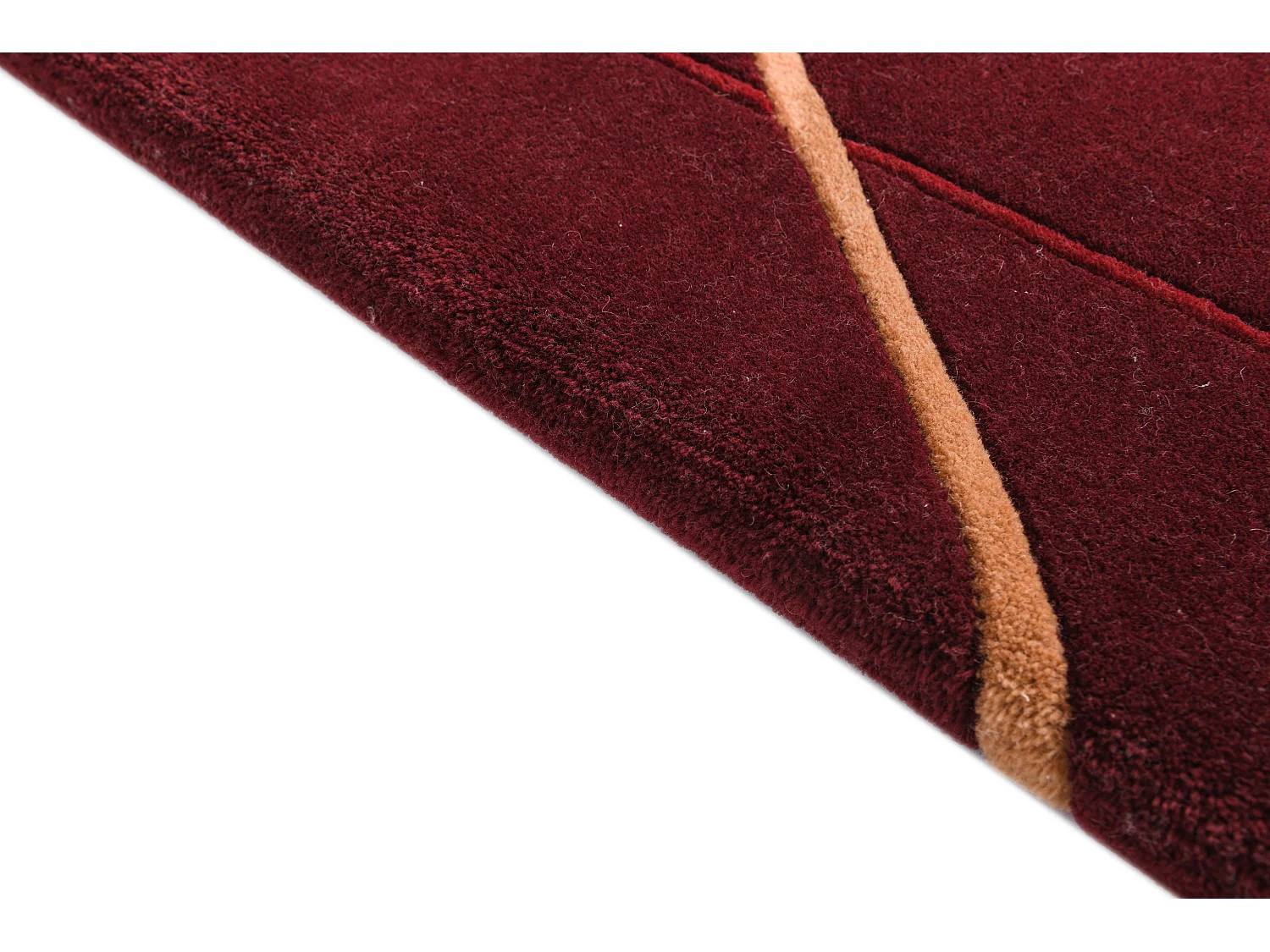 Tapis de laine 152x203 rouge Darya