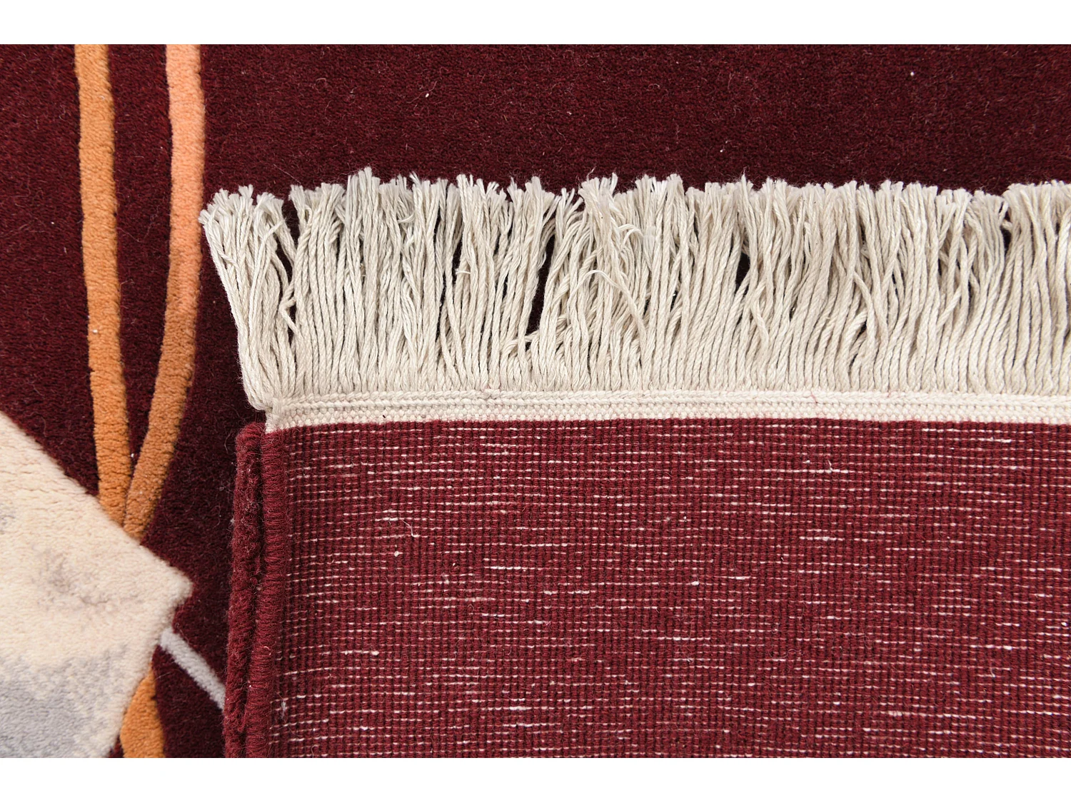 Tapis de laine 152x203 rouge Darya