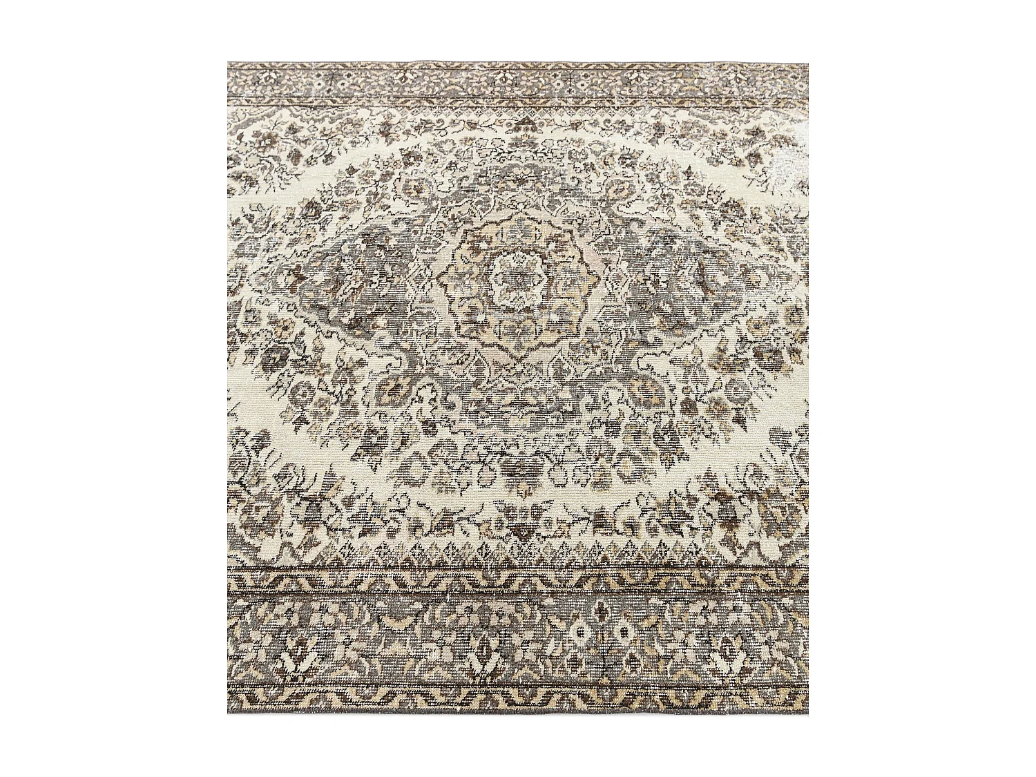 Tapis de laine 160x254 beige Ultra Vintage