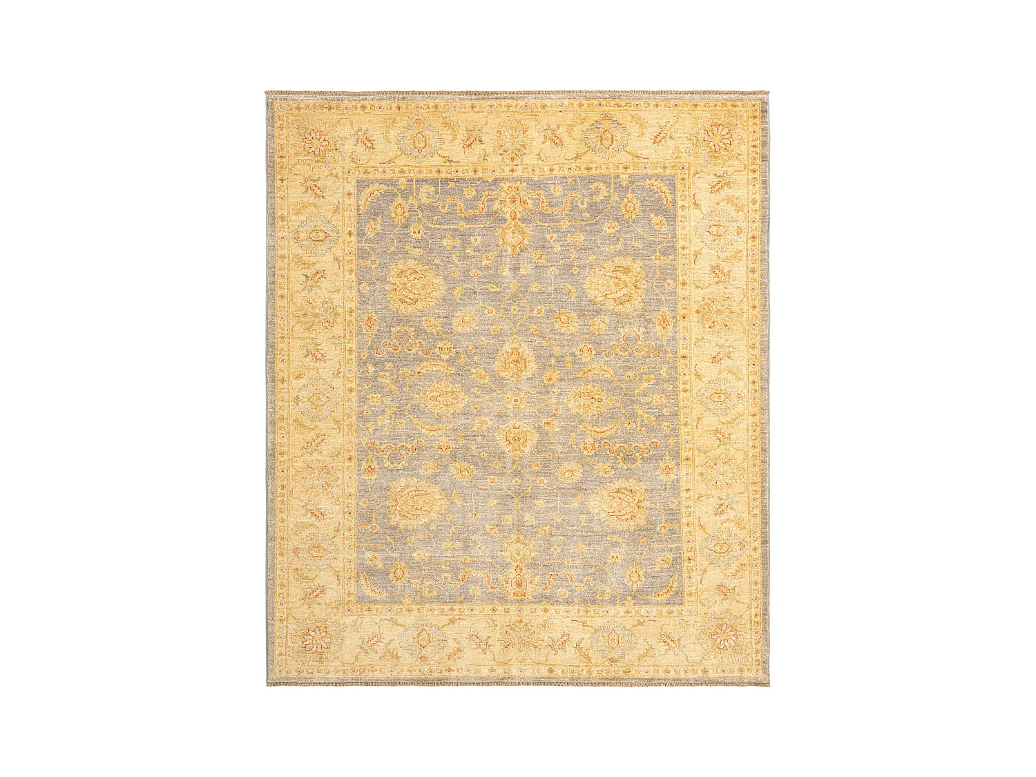 Tapis de laine 200x235 beige Ziegler