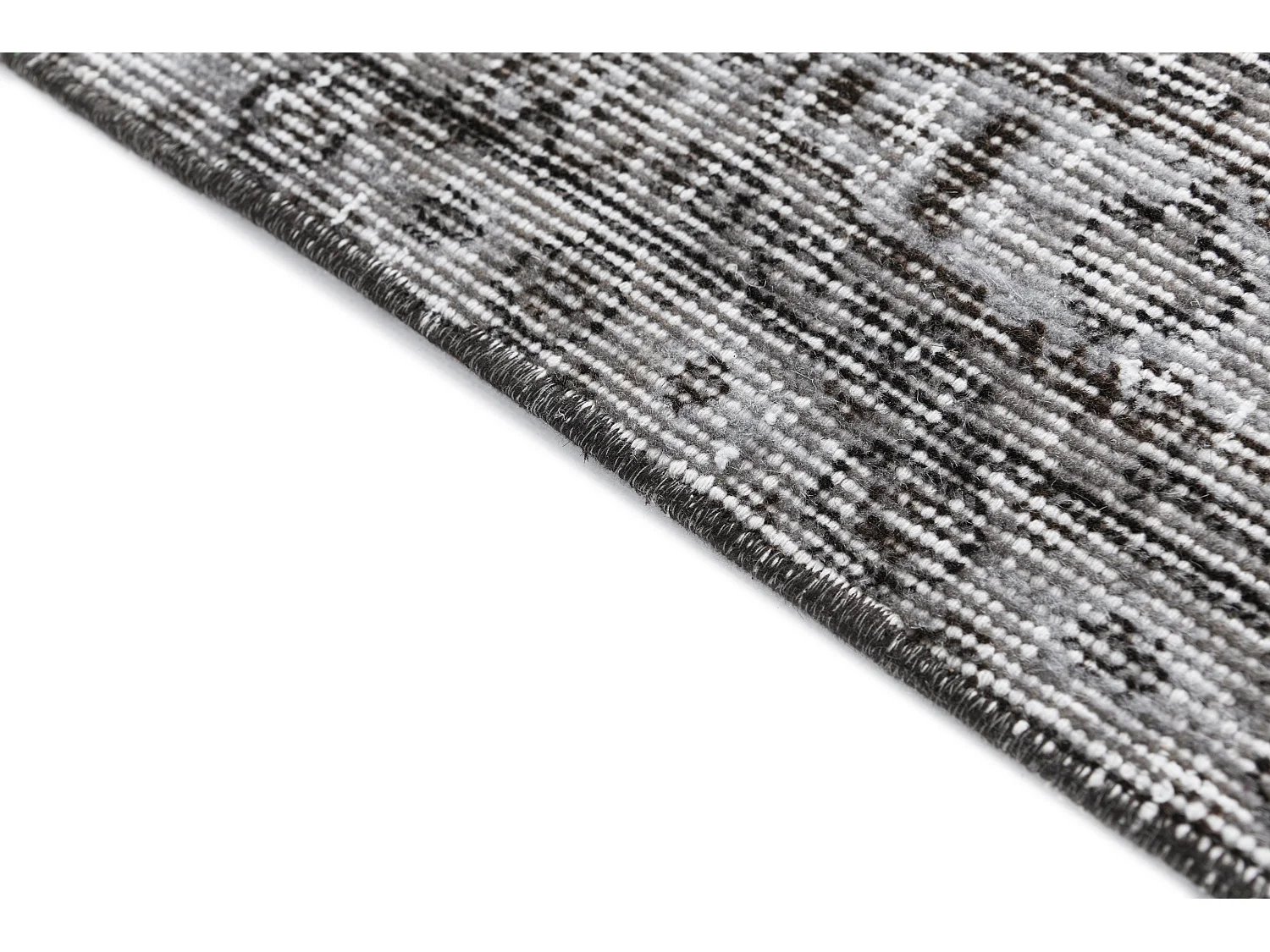 Tapis de laine 170x259 gris Ultra Vintage