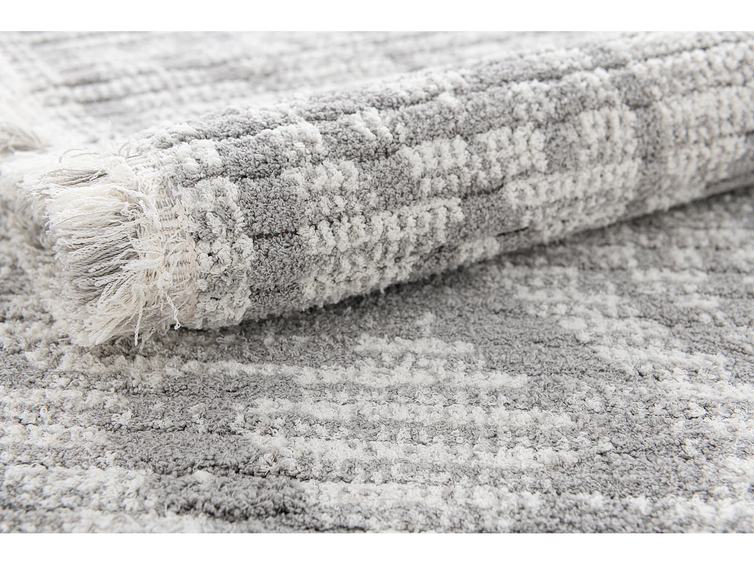 Teppich 80x305 Grau St. Gallen Folklore