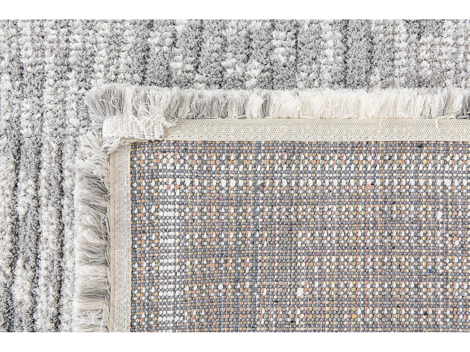 Teppich 80x305 Grau St. Gallen Folklore