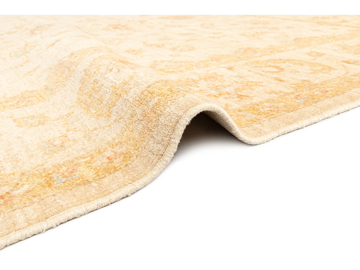 Tapis de laine 250x255 beige Ziegler