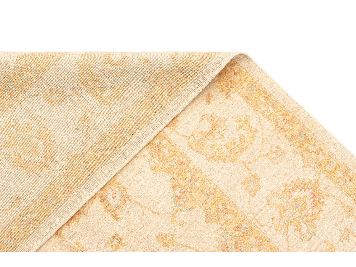 Tapis de laine 250x255 beige Ziegler