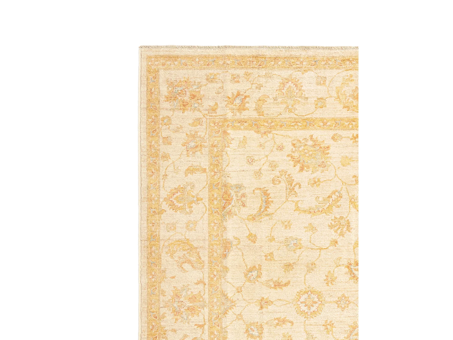 Tapis de laine 250x255 beige Ziegler