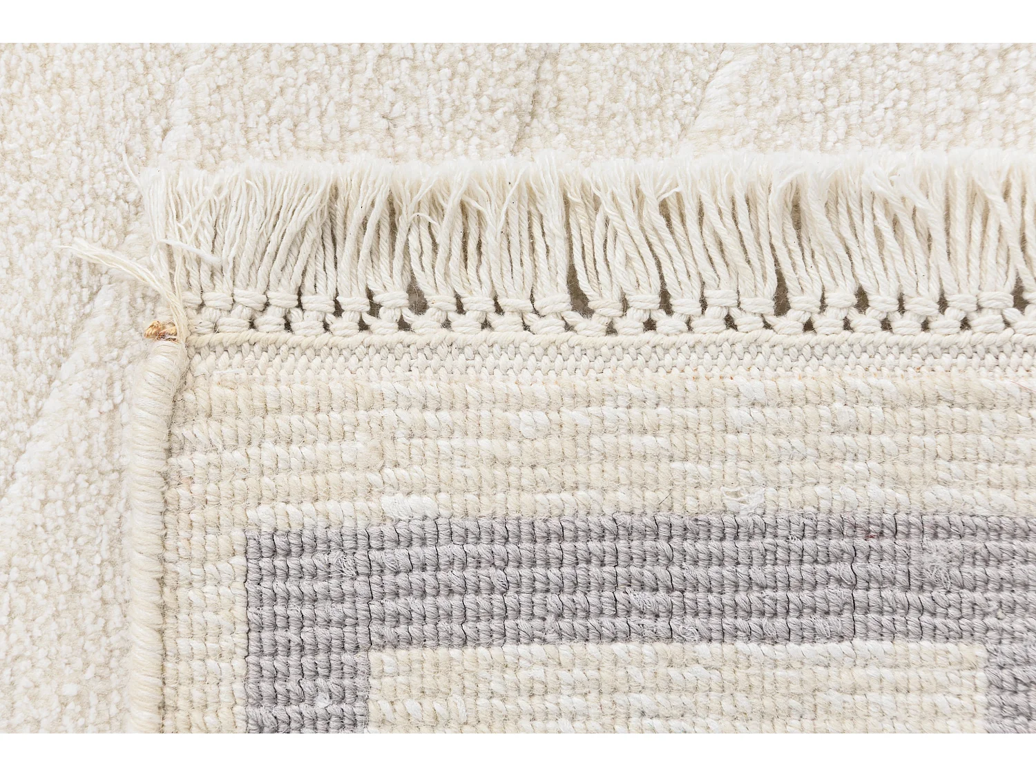 Wollteppich 119x178 Beige Darya