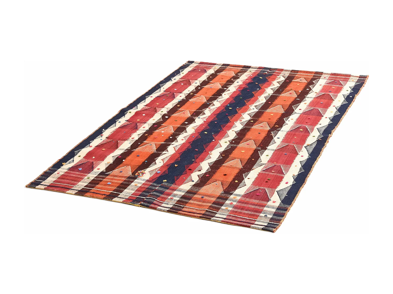 Woltapijt 206x138 Veelkleurig Jajim