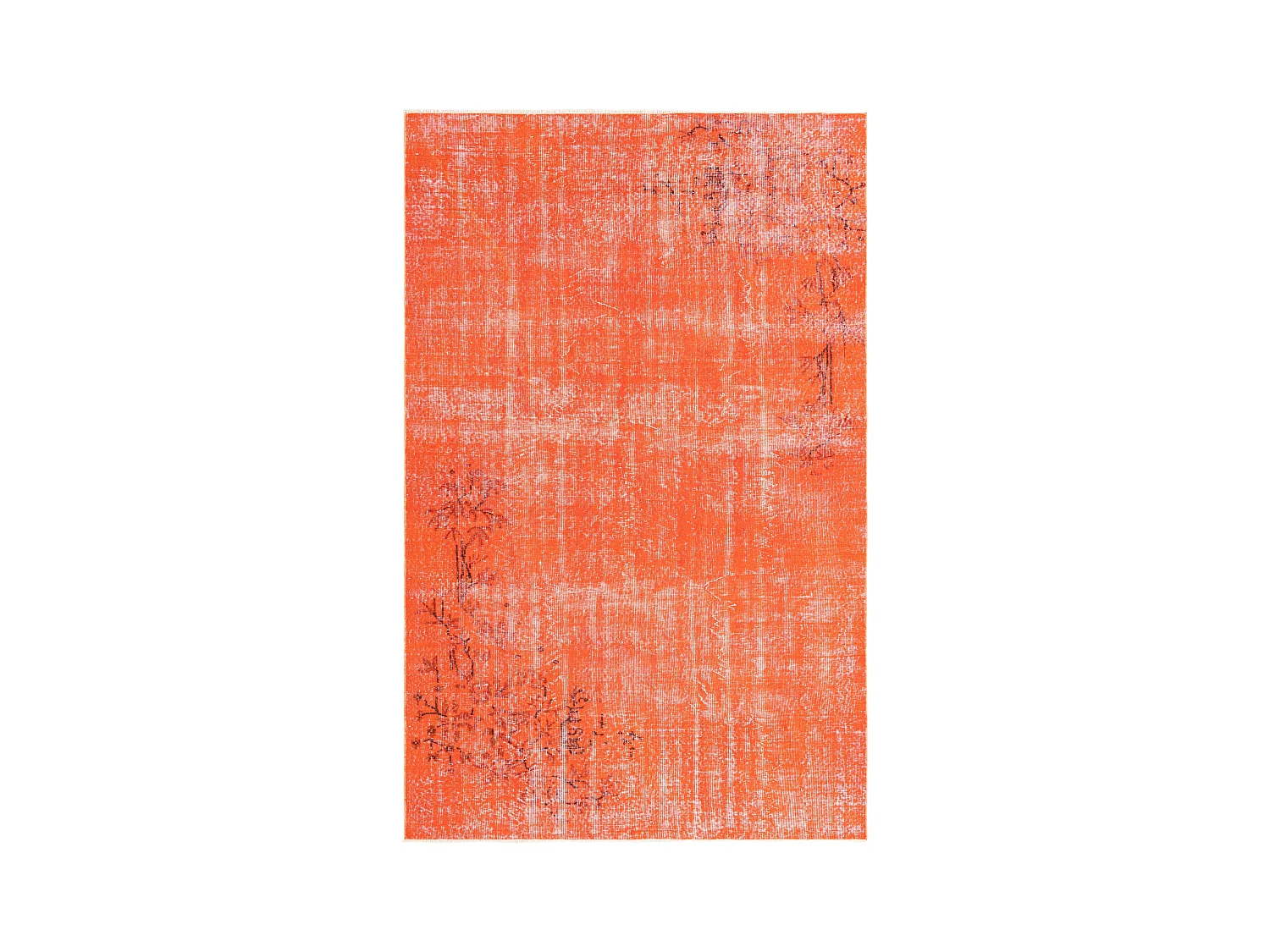 Tapis de laine 175x274 orange Ultra Vintage