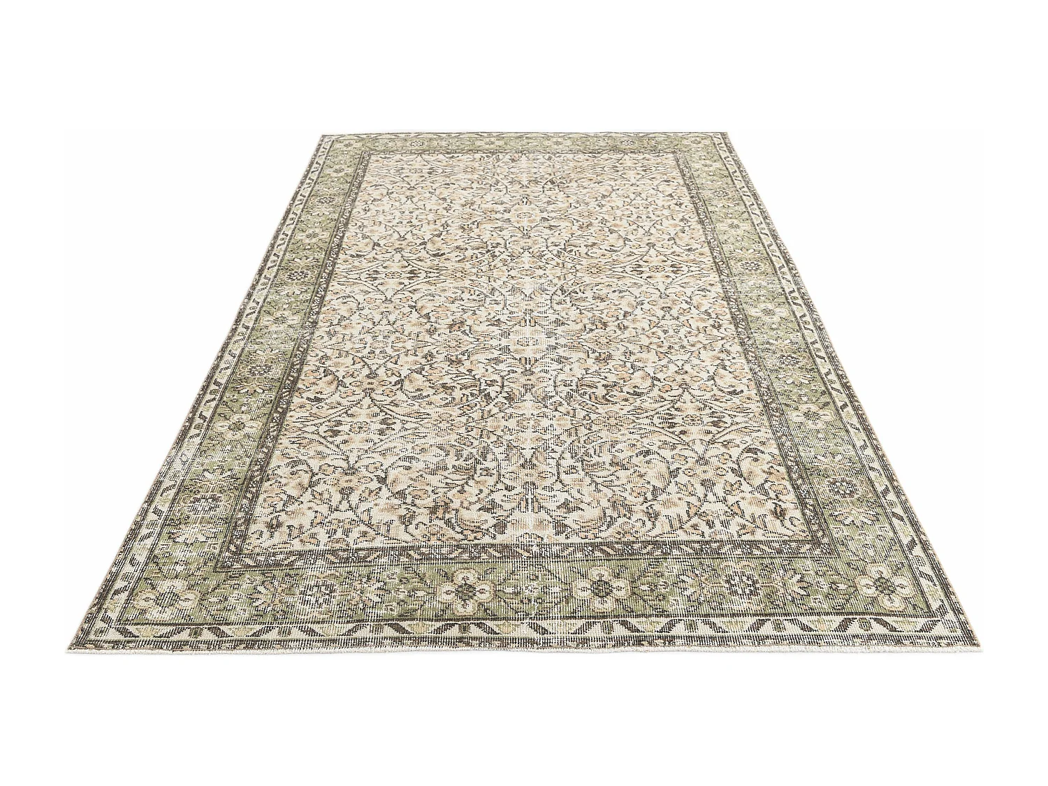 Tapis de laine 160x251 beige Ultra Vintage