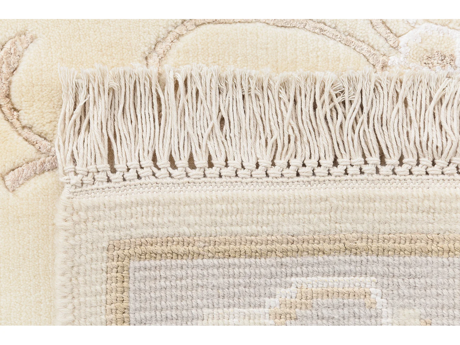 Tappeto in lana 124x180 beige Darya