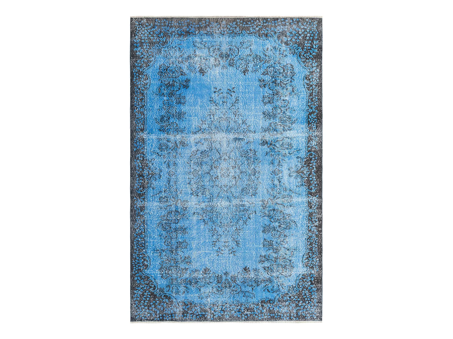 Tapis de laine 191x284 rouge Ultra Vintage