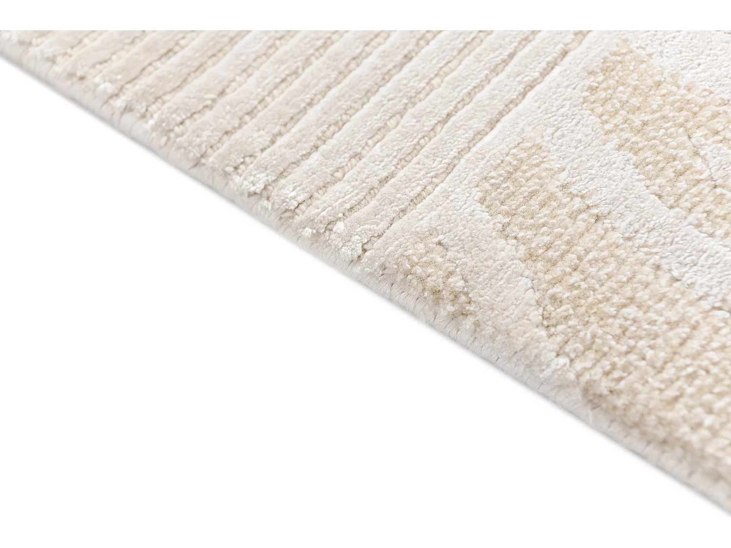 Tappeto per corridoio in lana 79x406 beige Darya