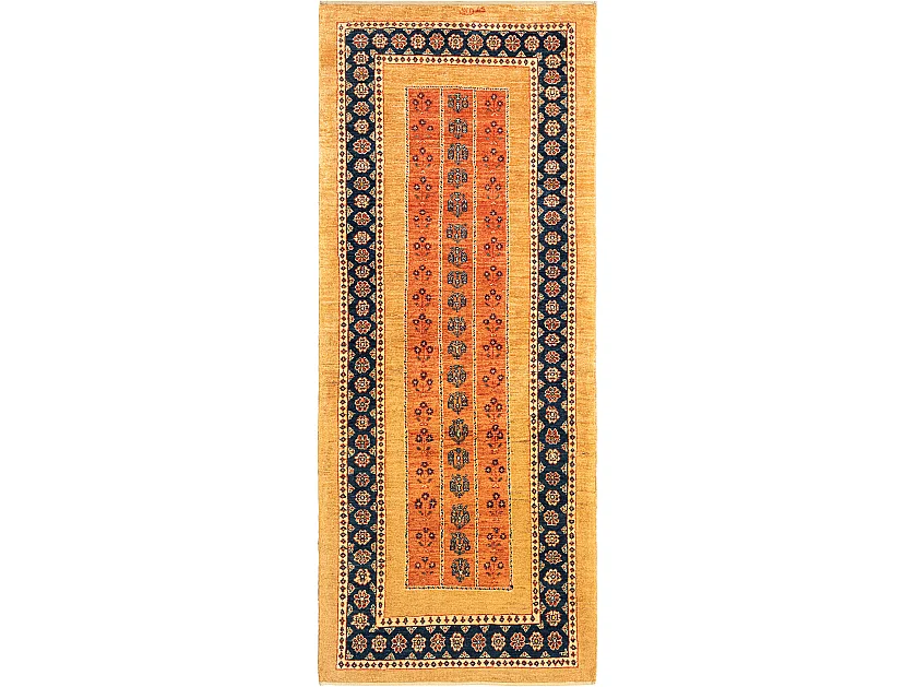 Loper-Woltapijt 206x84 Bruin Kashkuli