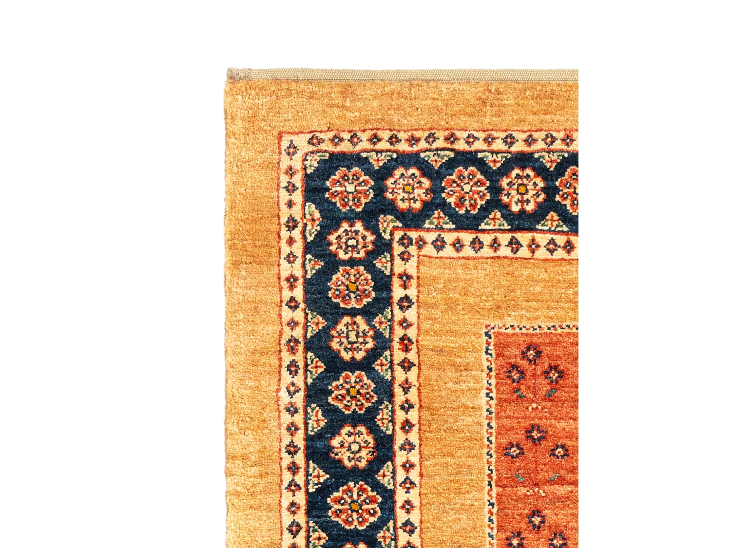 Loper-Woltapijt 206x84 Bruin Kashkuli