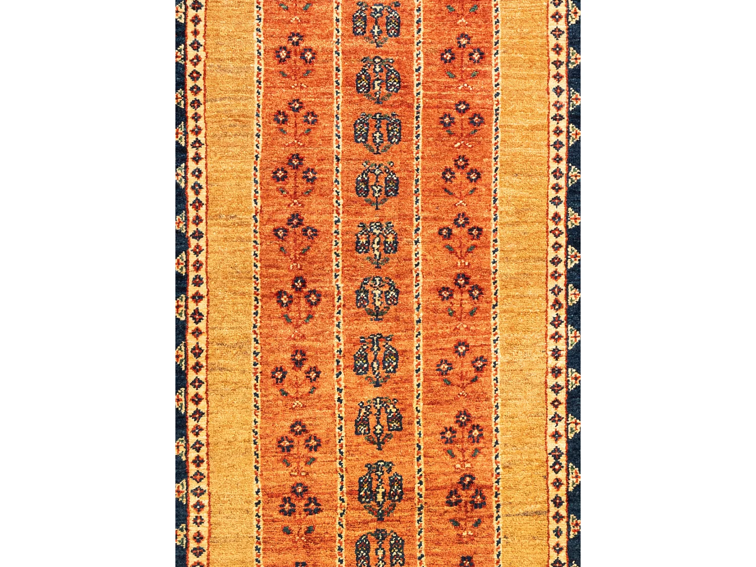 Loper-Woltapijt 206x84 Bruin Kashkuli