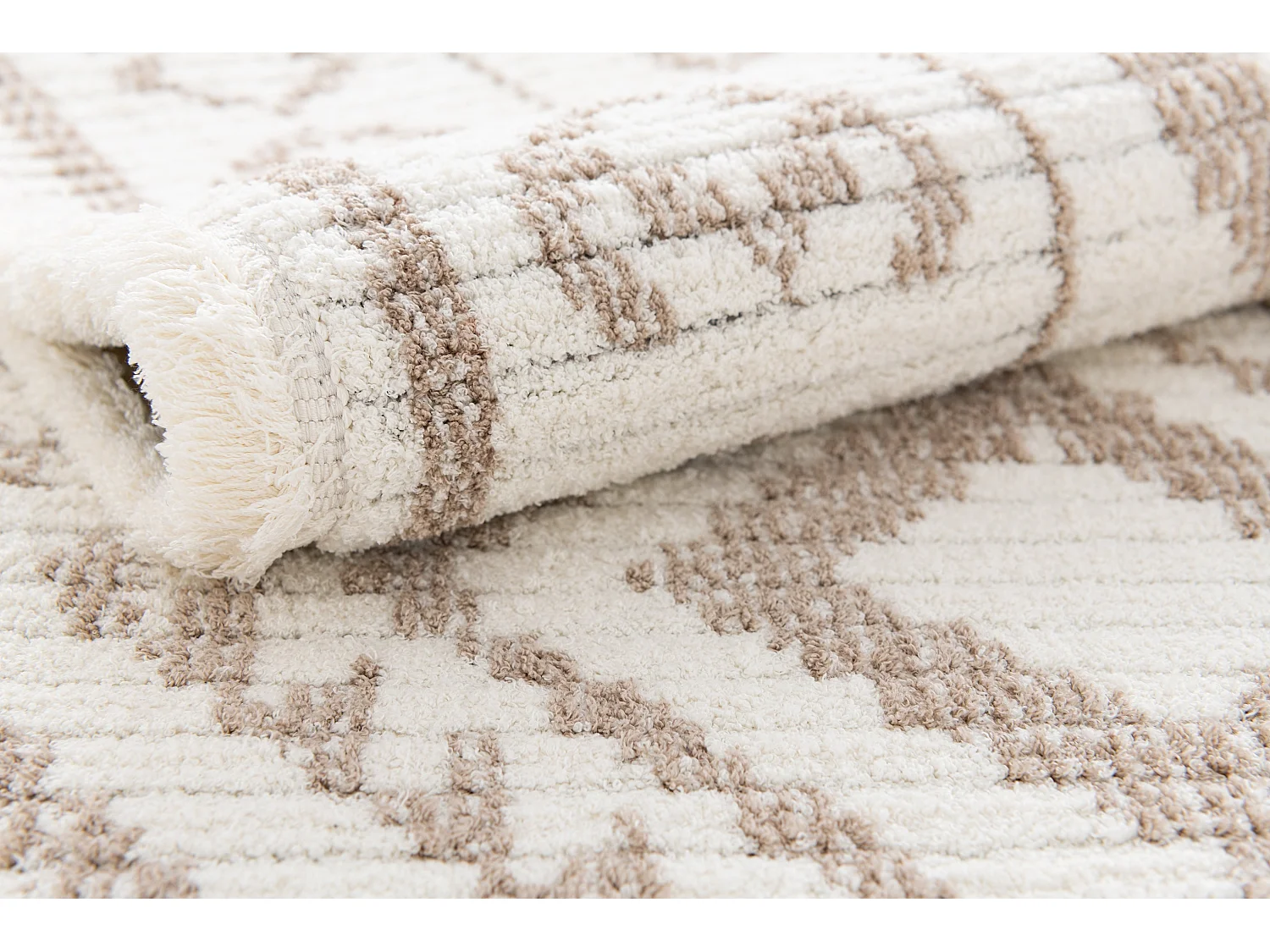 Tapis 125x185 Blanc St. Gallen Folklore