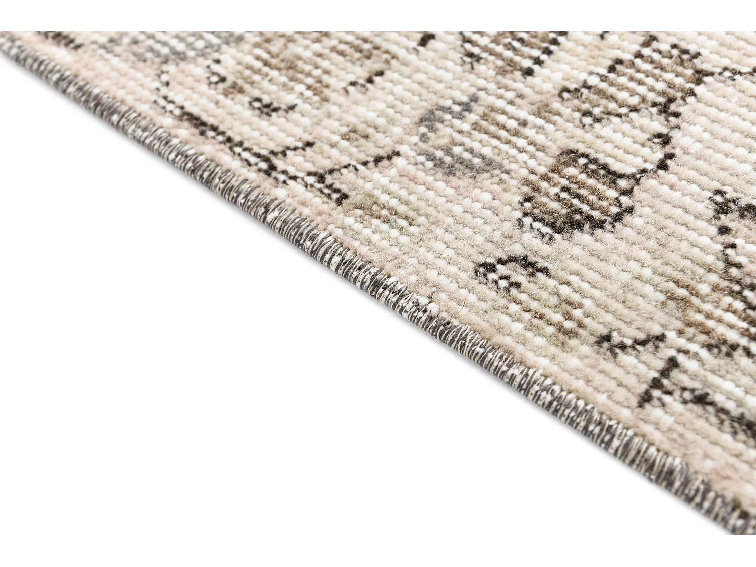 Wollteppich 180x292 Braun Ultra Vintage