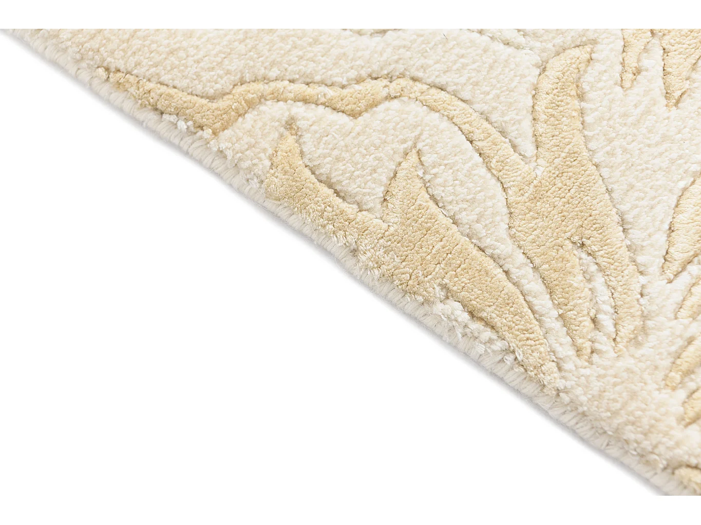 Tapis de laine 119x180 beige Darya