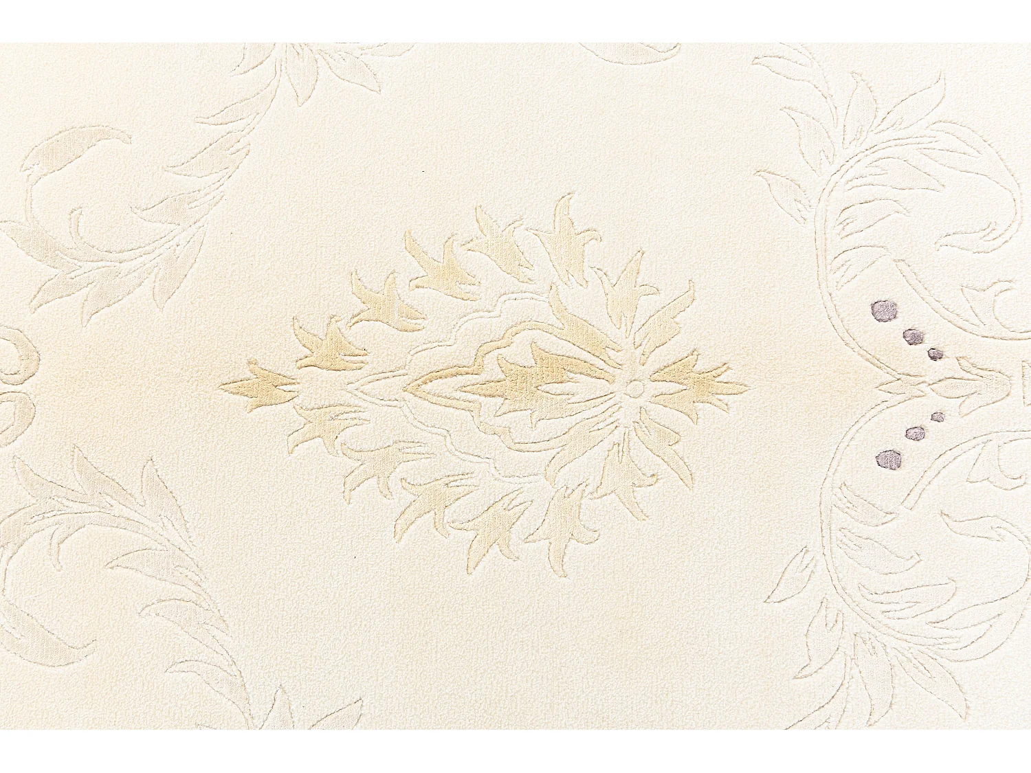 Tapis de laine 119x180 beige Darya