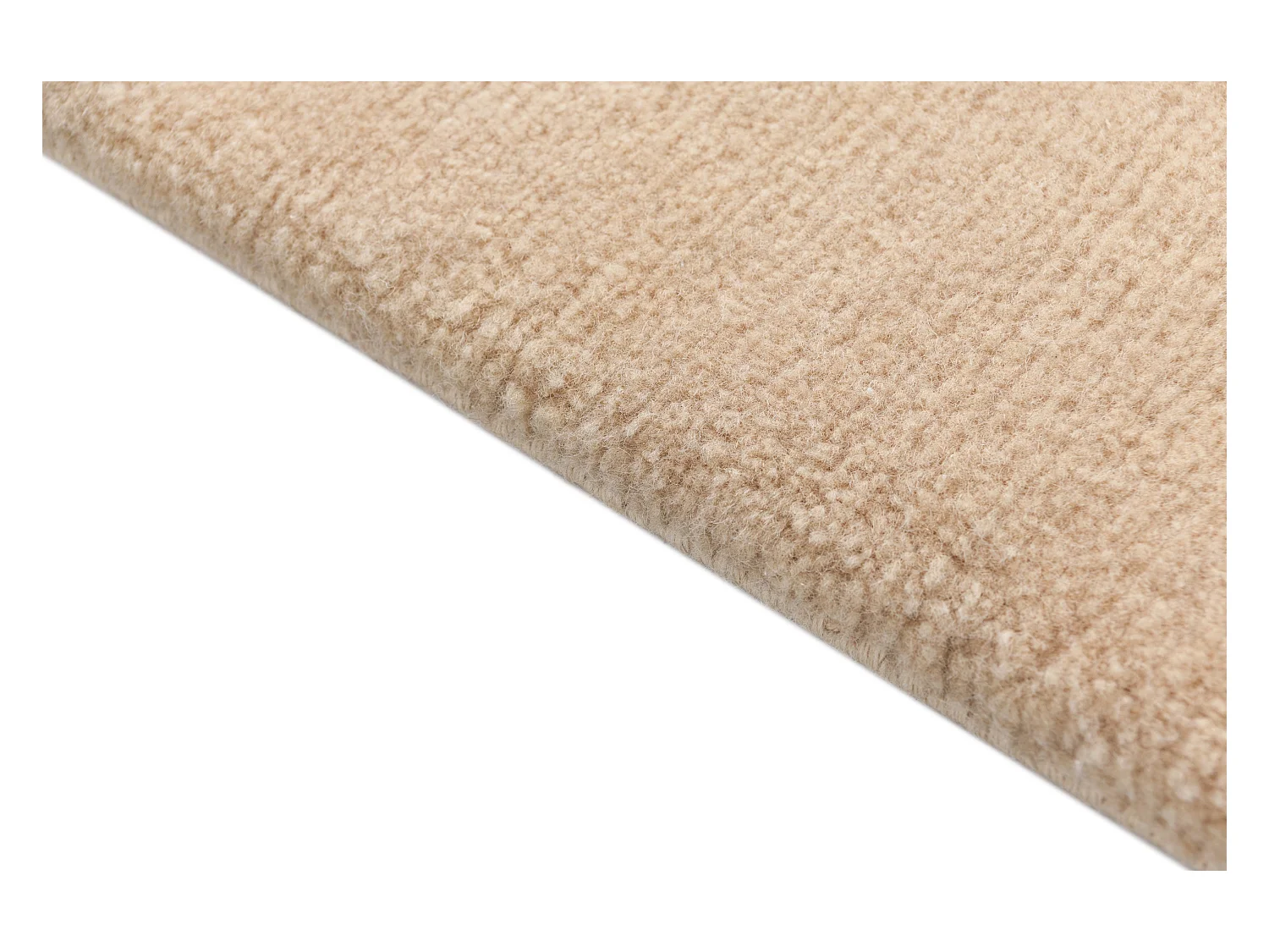 Tapis de couloir en laine 79x396 beige Darya