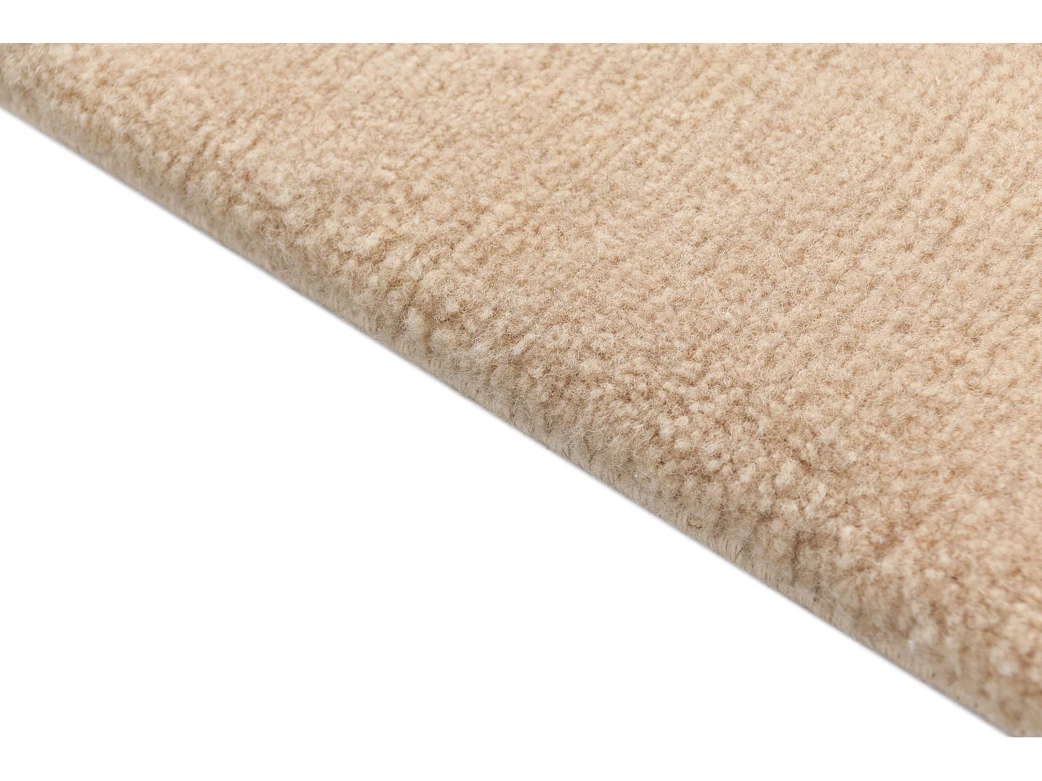 Tapis de couloir en laine 79x396 beige Darya