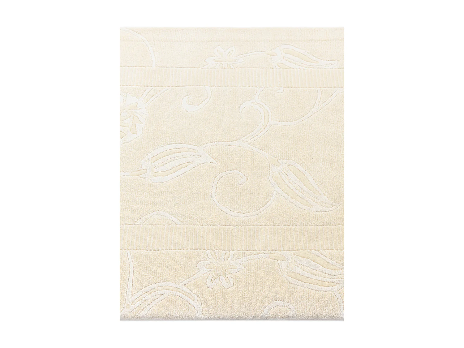 Tapis de couloir en laine 84x401 beige Darya