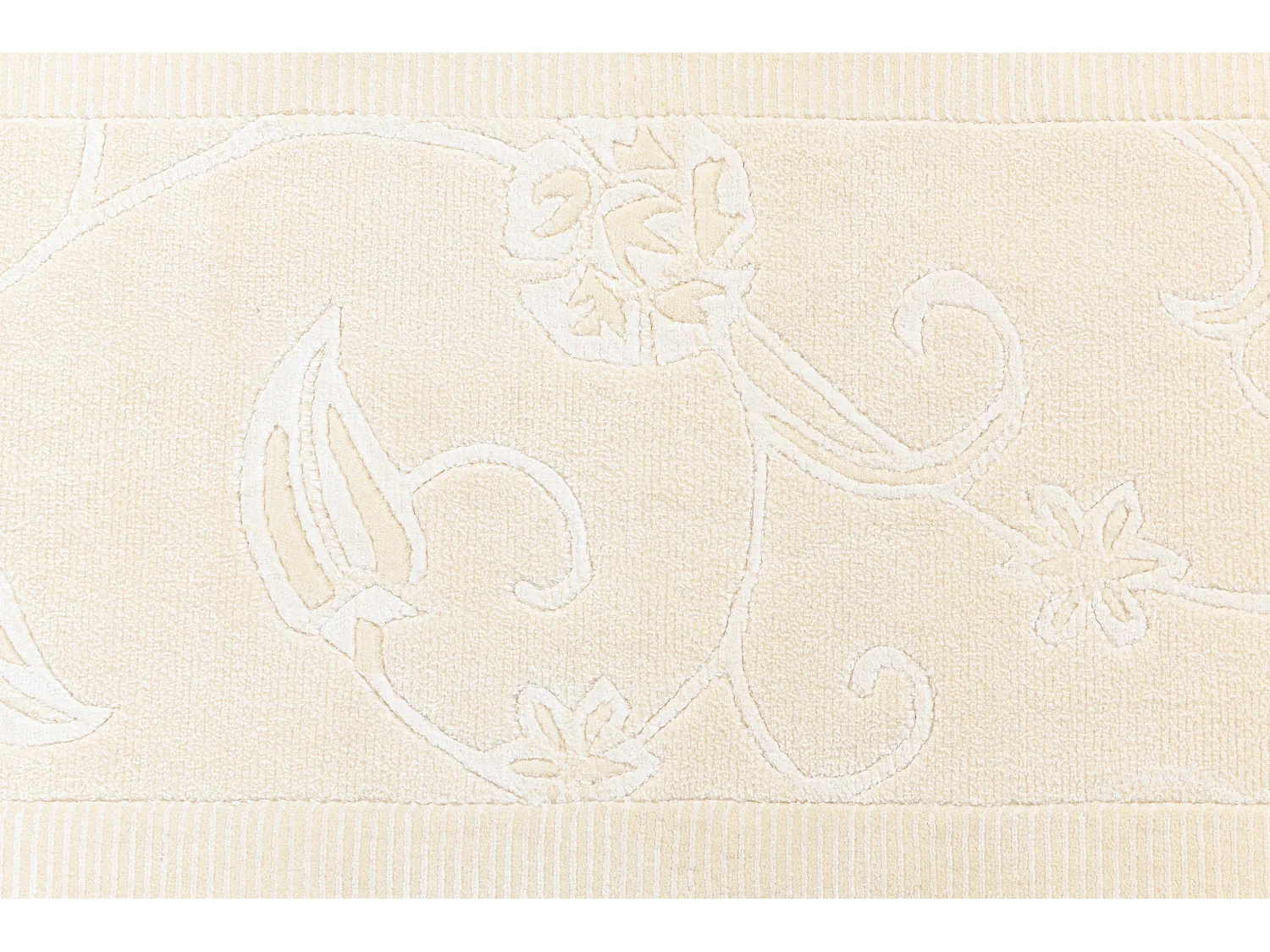 Tapis de couloir en laine 84x401 beige Darya