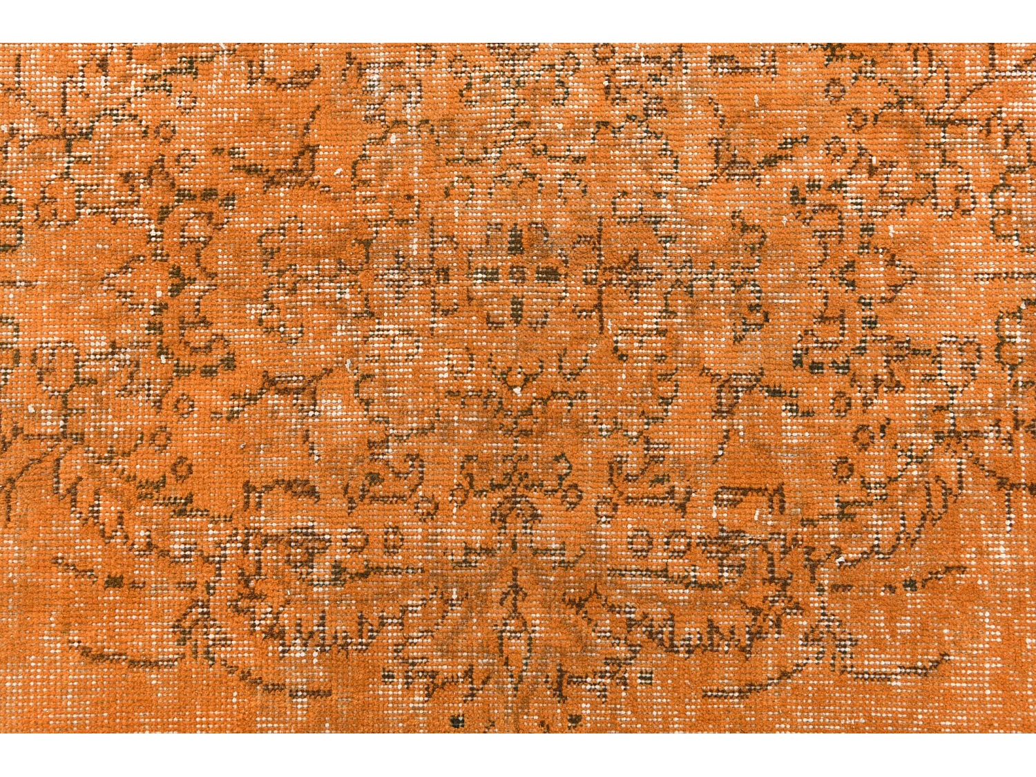 Tapis de laine 112x203 orange Ultra Vintage