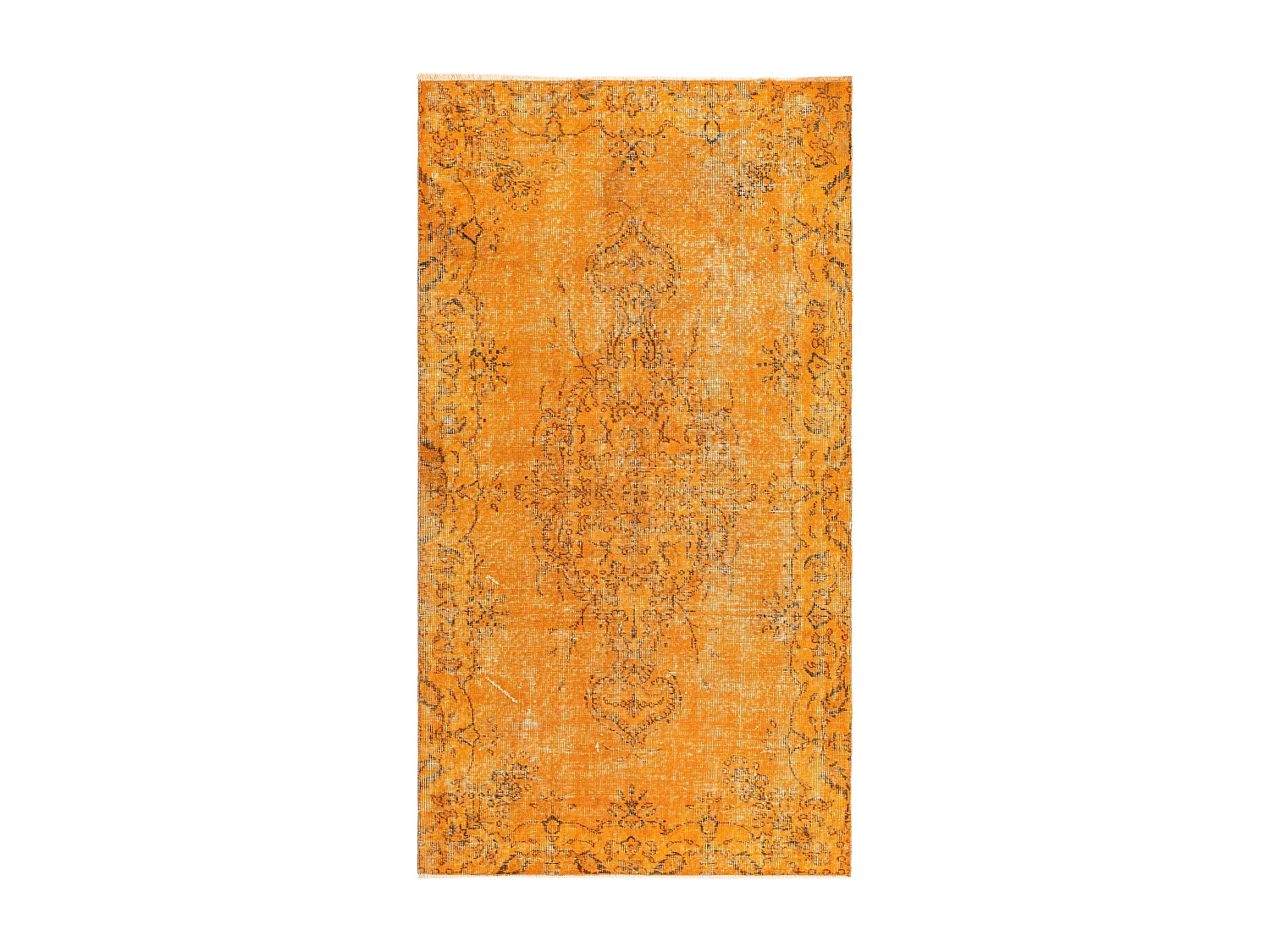Tapis de laine 112x203 orange Ultra Vintage