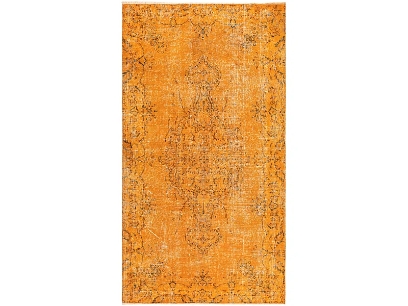 Tapis de laine 112x203 orange Ultra Vintage