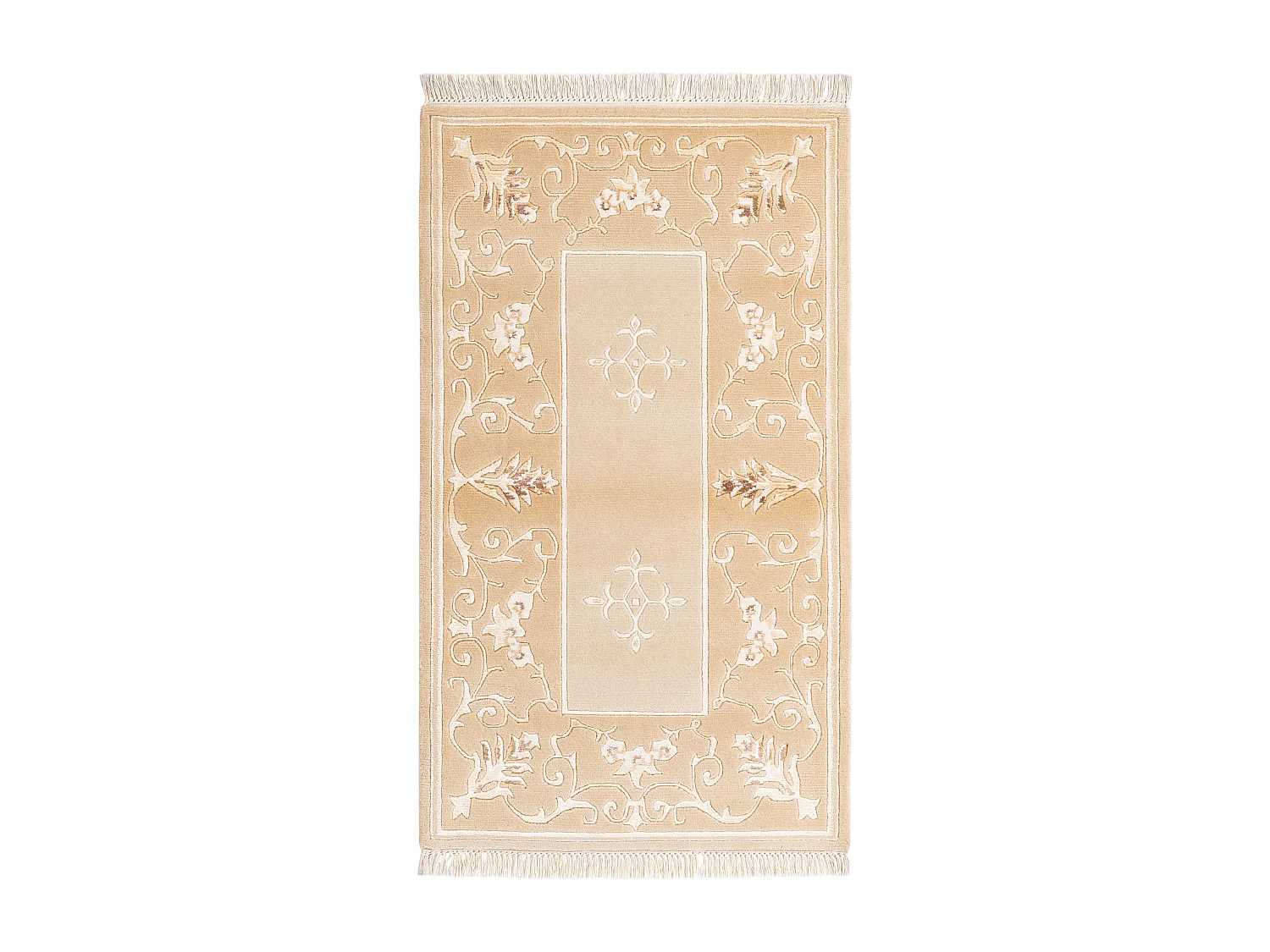 Tapis de laine 84x145 brun Darya