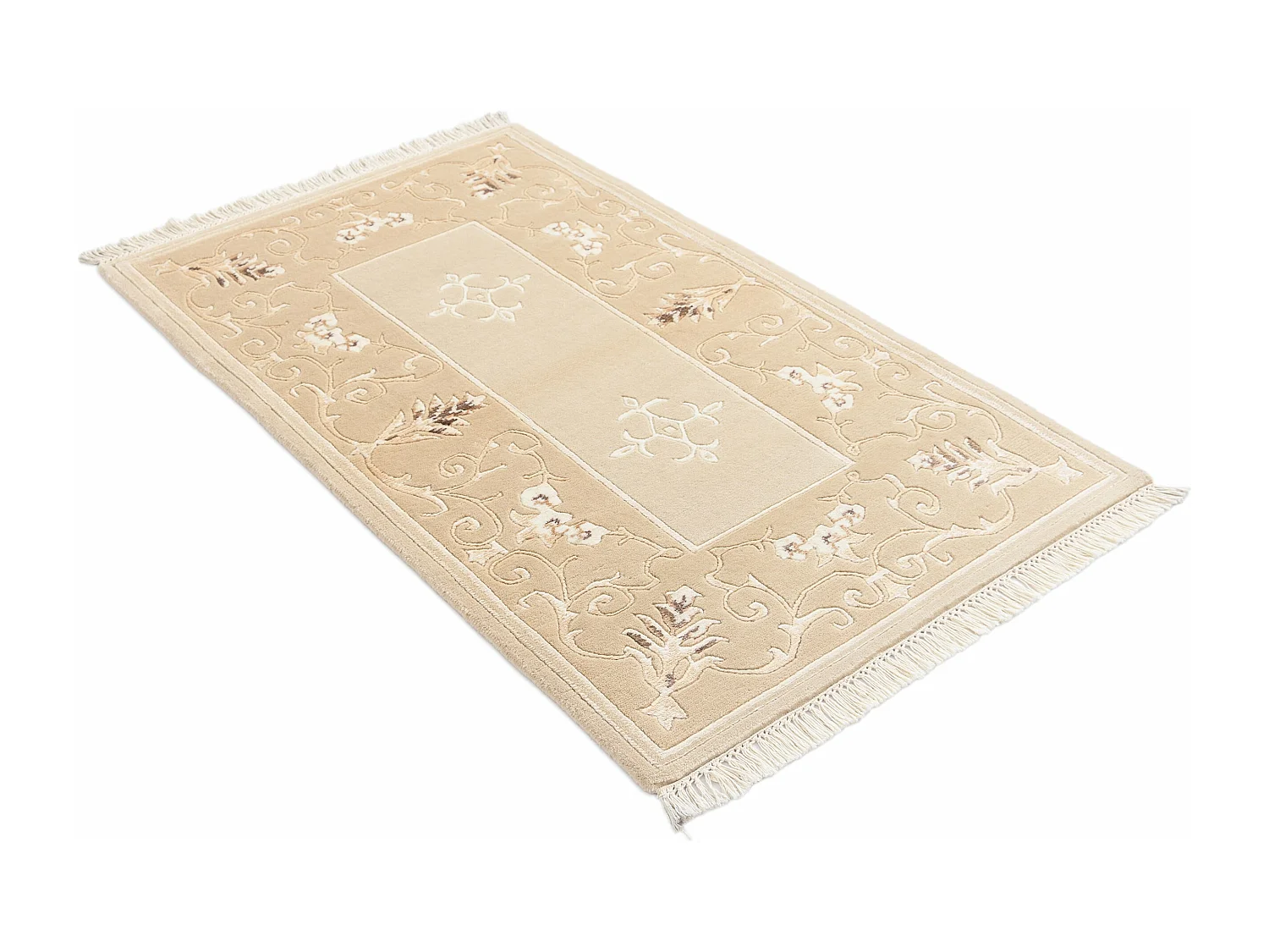 Tapis de laine 84x145 brun Darya