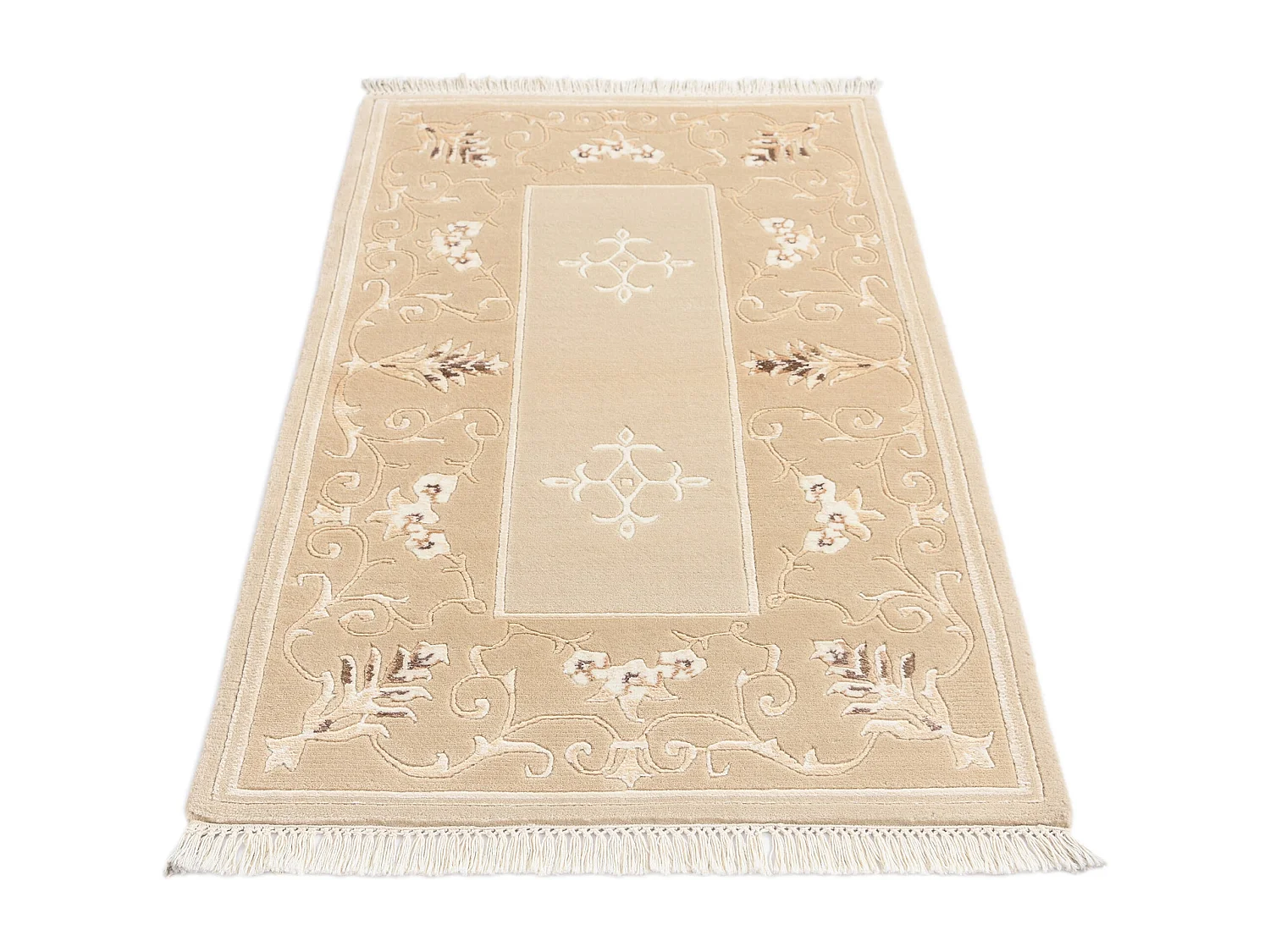 Tapis de laine 84x145 brun Darya