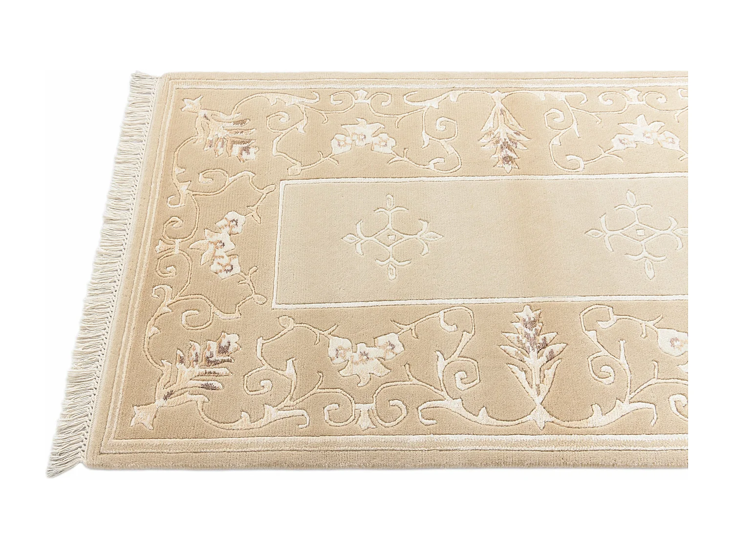 Tapis de laine 84x145 brun Darya