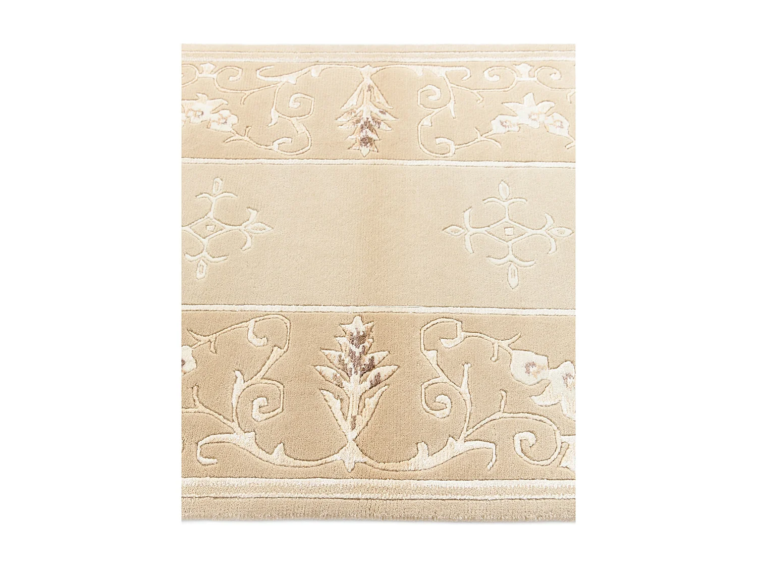 Tapis de laine 84x145 brun Darya