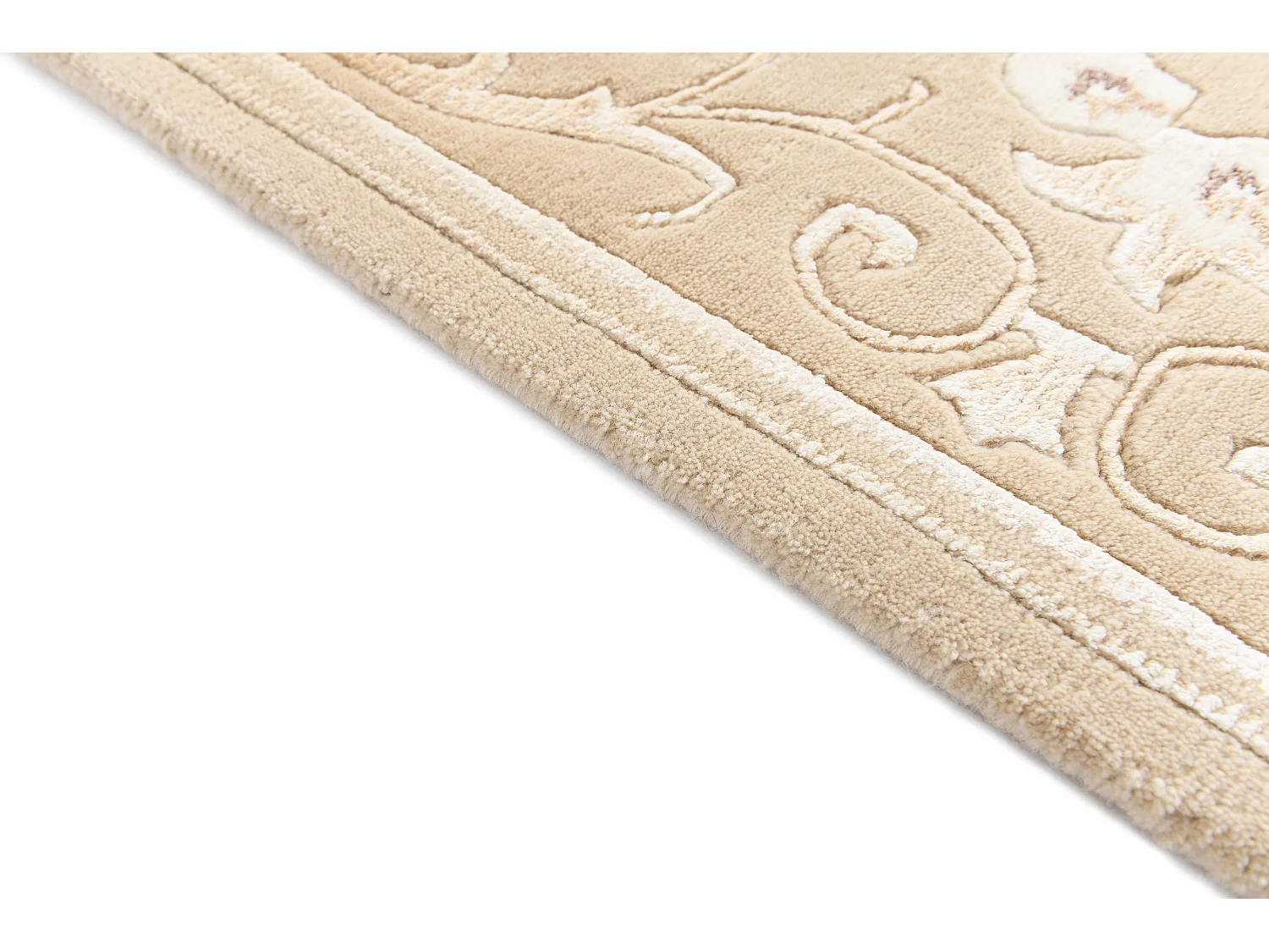 Tapis de laine 84x145 brun Darya