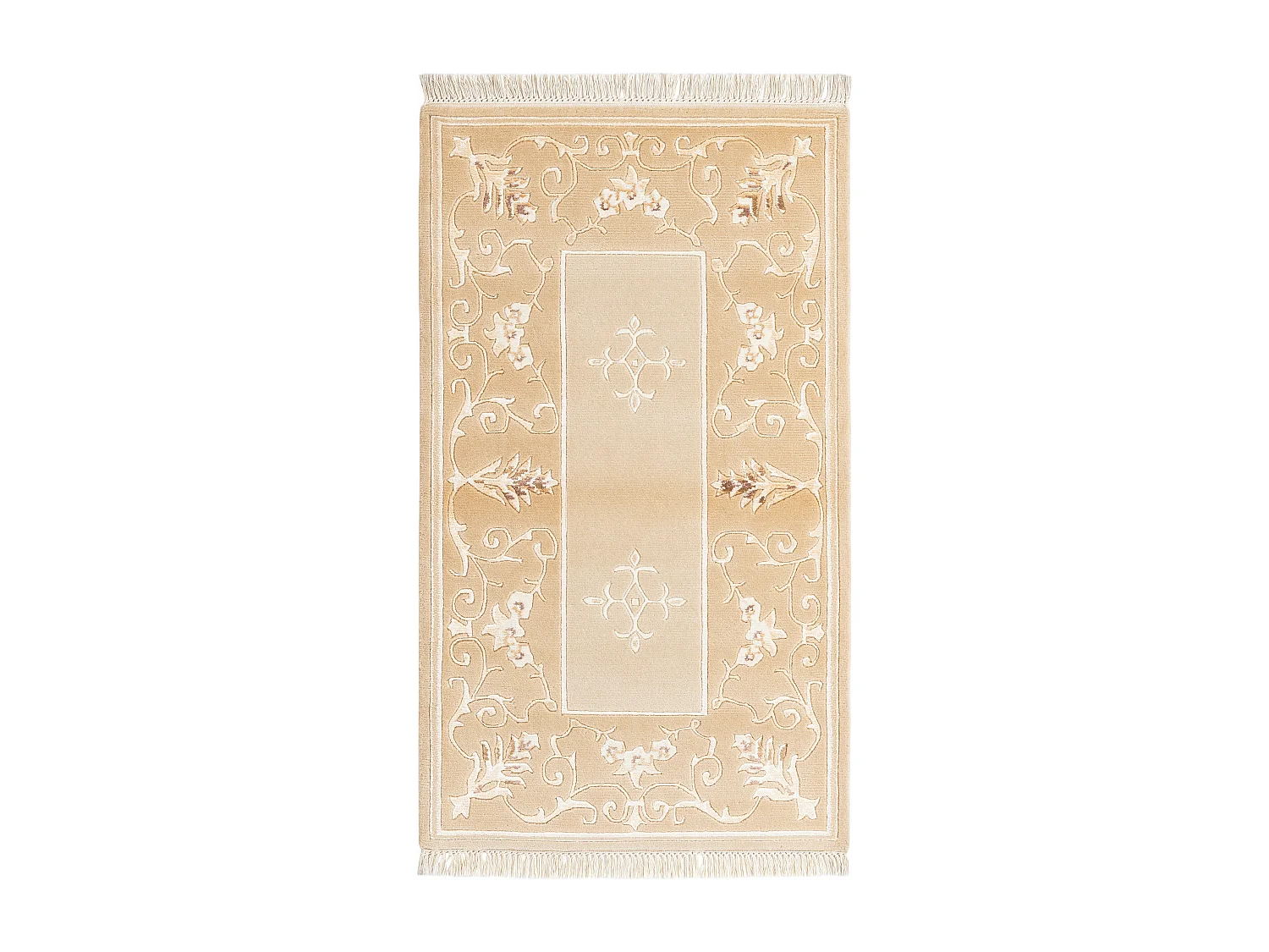 Tapis de laine 84x145 brun Darya