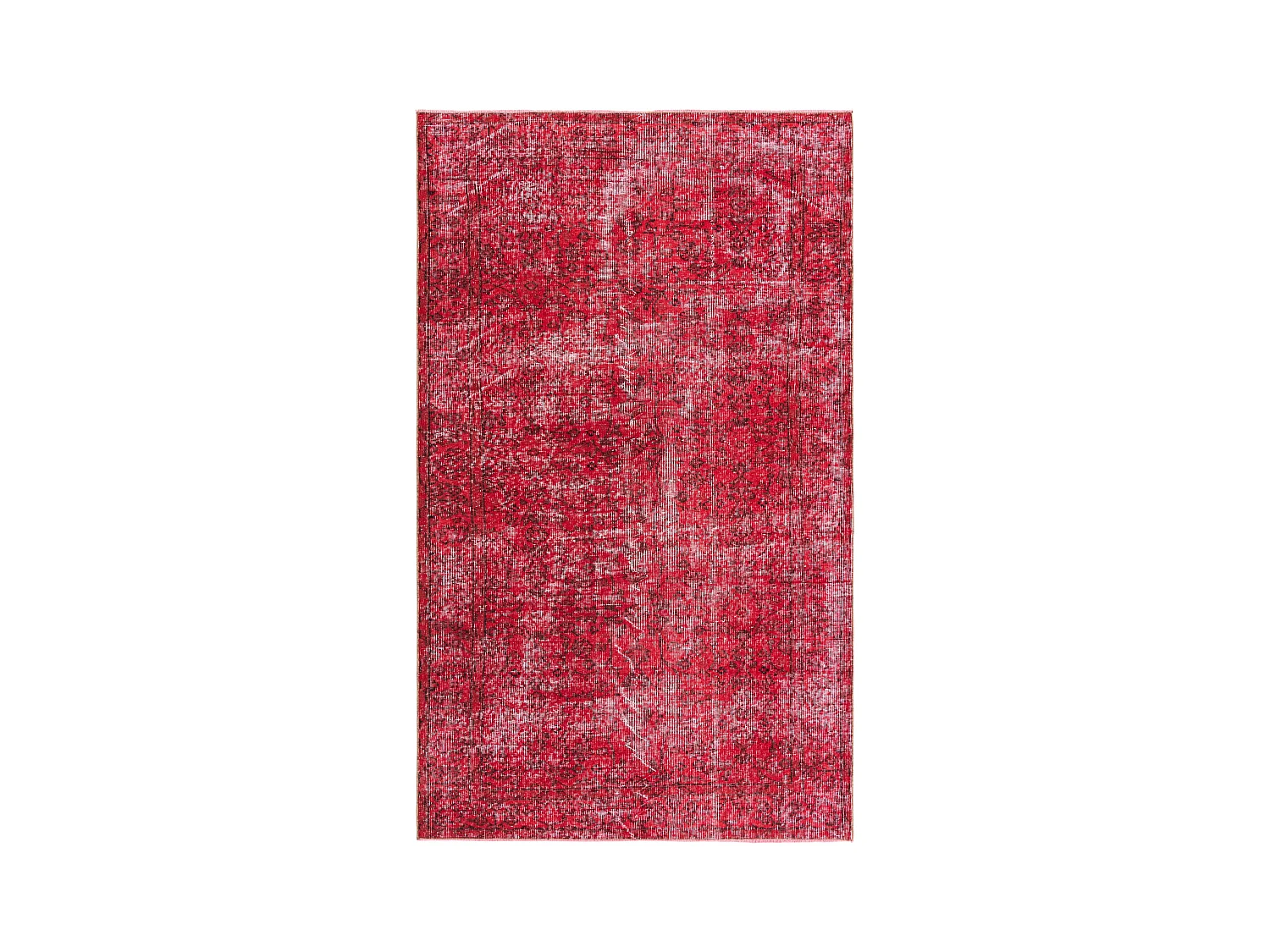 Tapis de laine 142x246 rouge Ultra Vintage