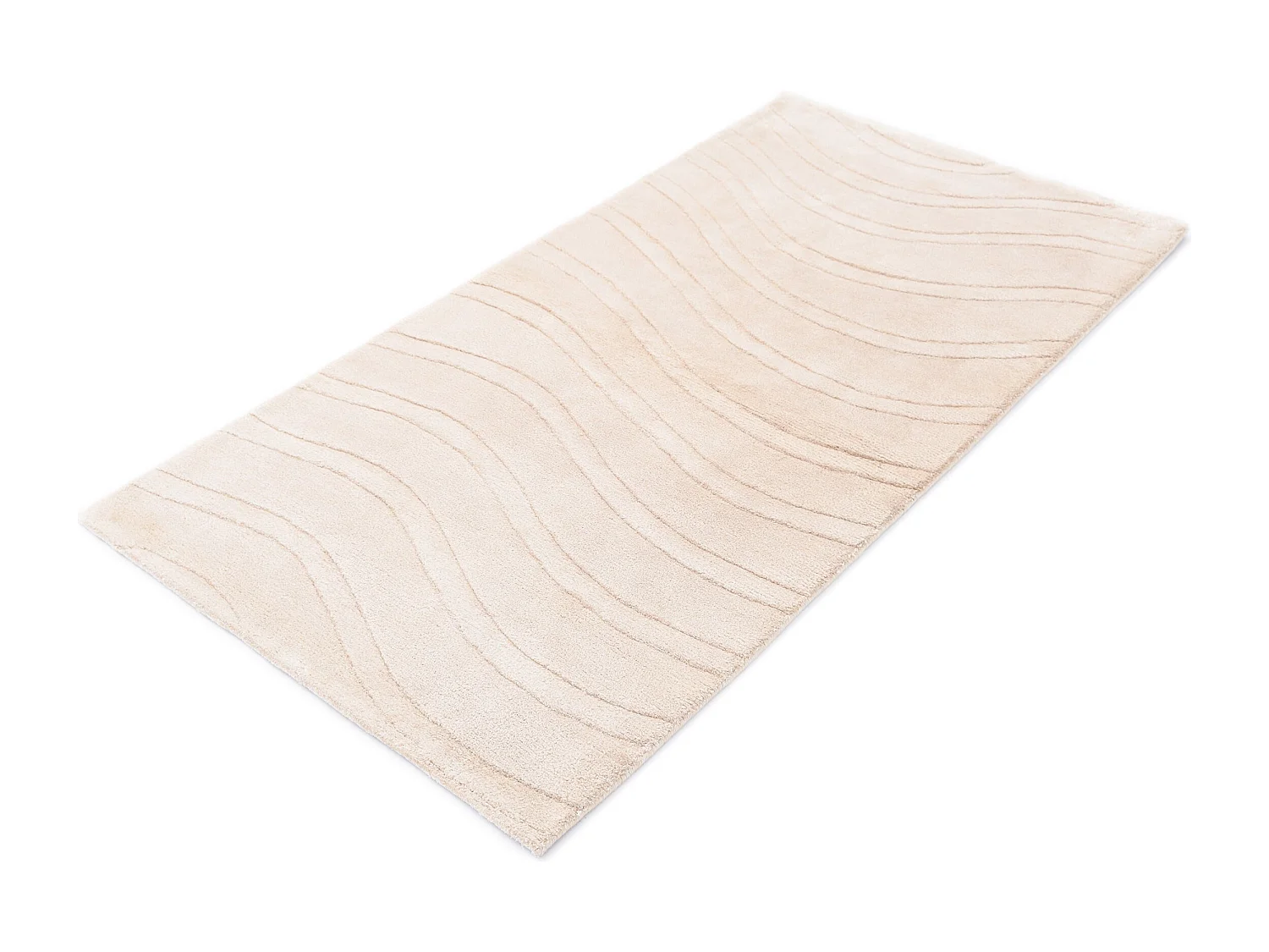 Wollteppich 76x150 Braun Darya