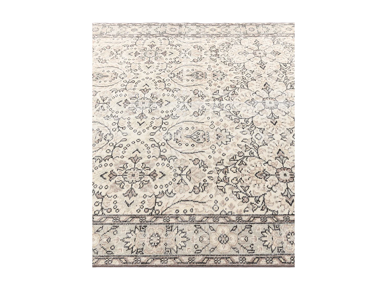 Wollteppich 165x264 Beige Ultra Vintage