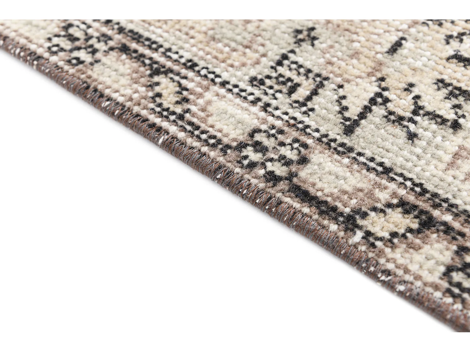 Wollteppich 165x264 Beige Ultra Vintage