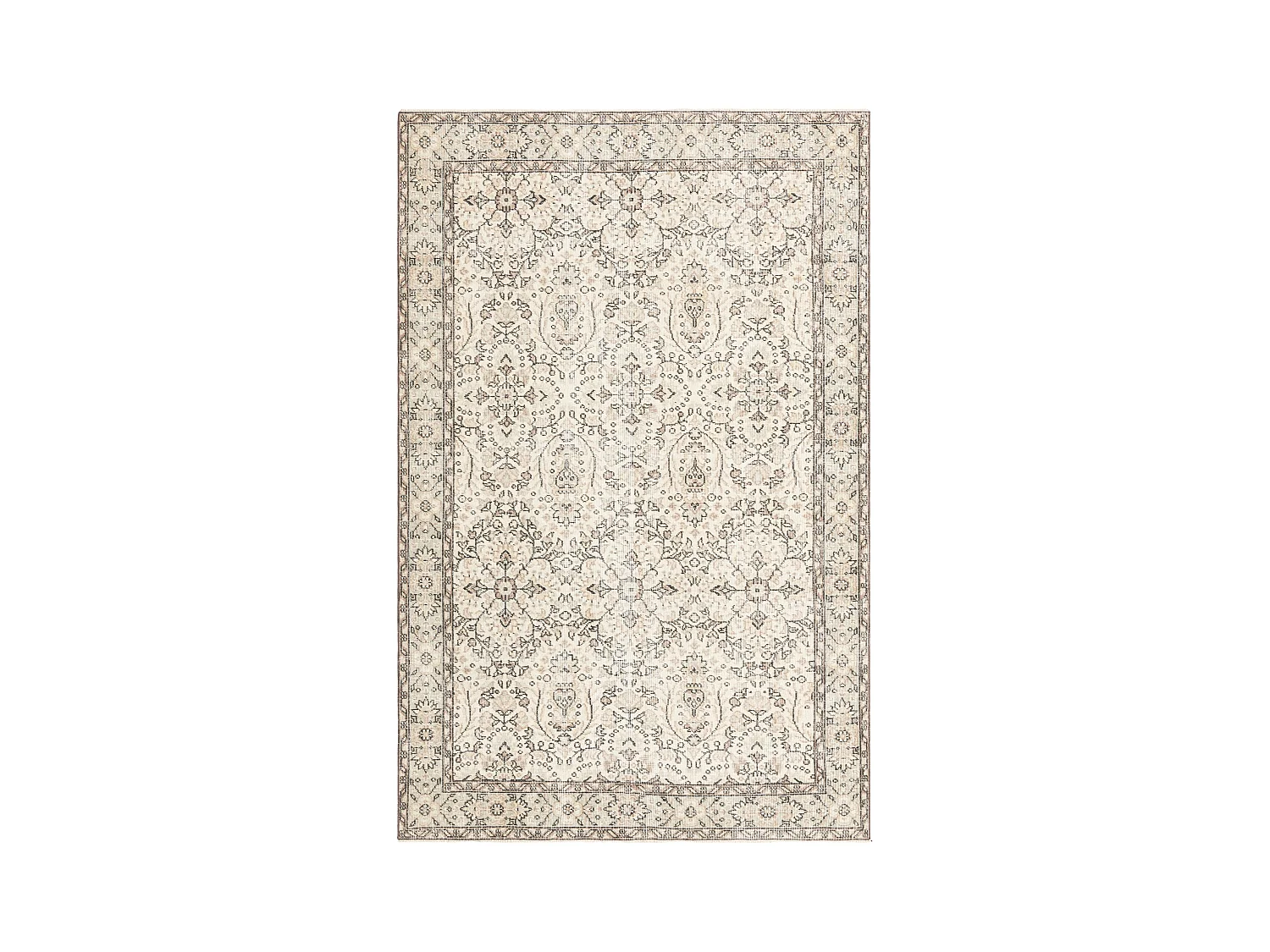 Tapis de laine 165x264 beige Ultra Vintage