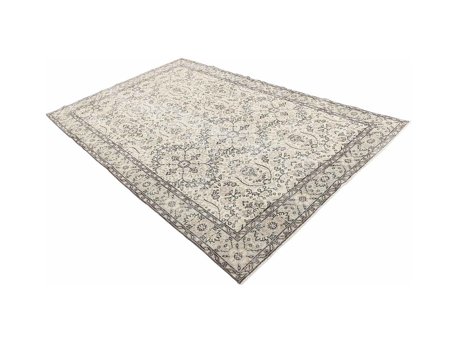 Tapis de laine 165x264 beige Ultra Vintage