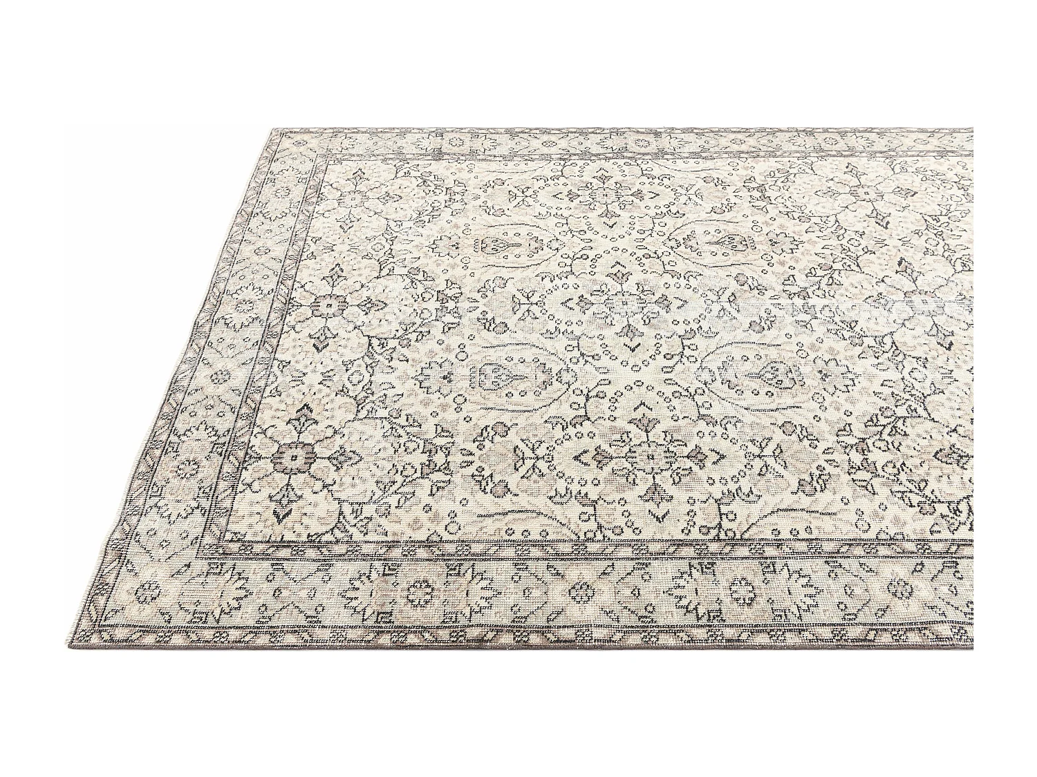 Tapis de laine 165x264 beige Ultra Vintage
