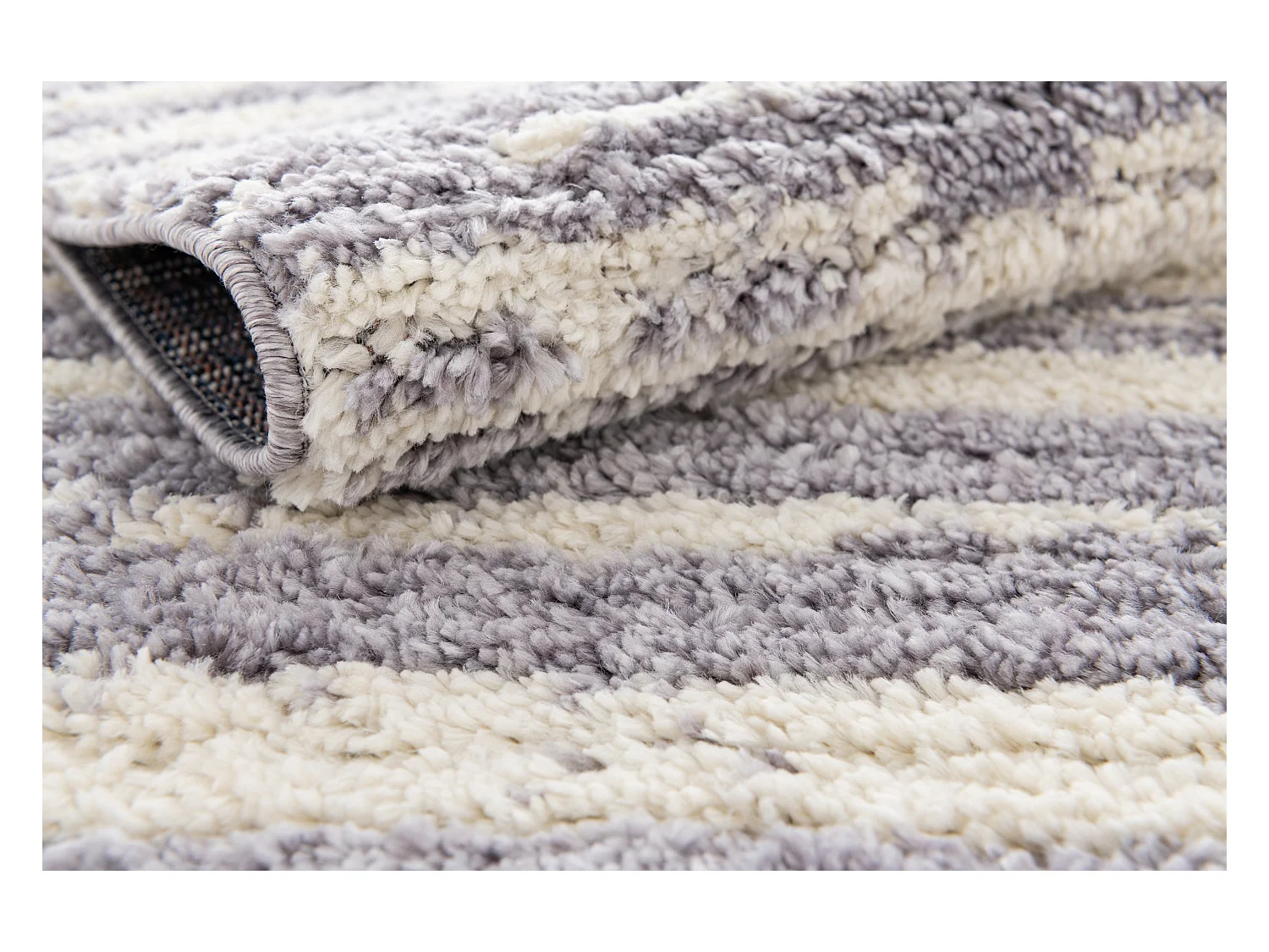 Hoogpolig tapijt 245x160 Beige Frauenfeldnea