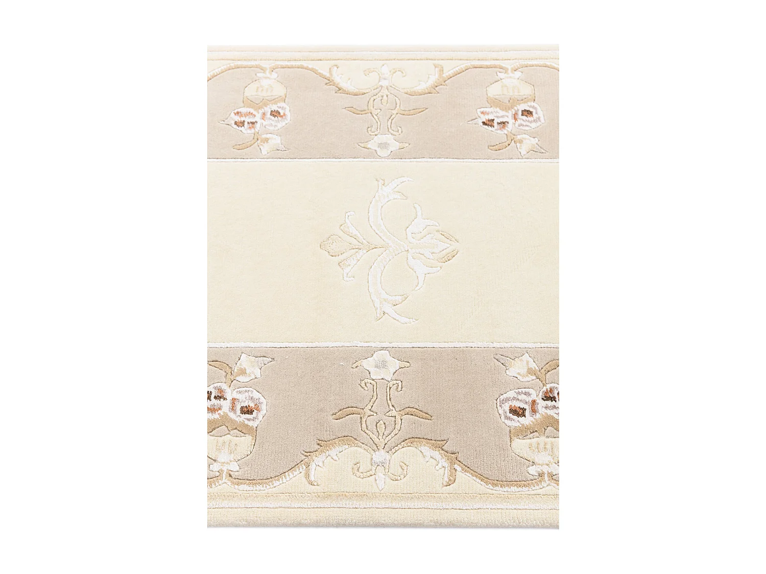 Tappeto per corridoio in lana 89x399 beige Darya