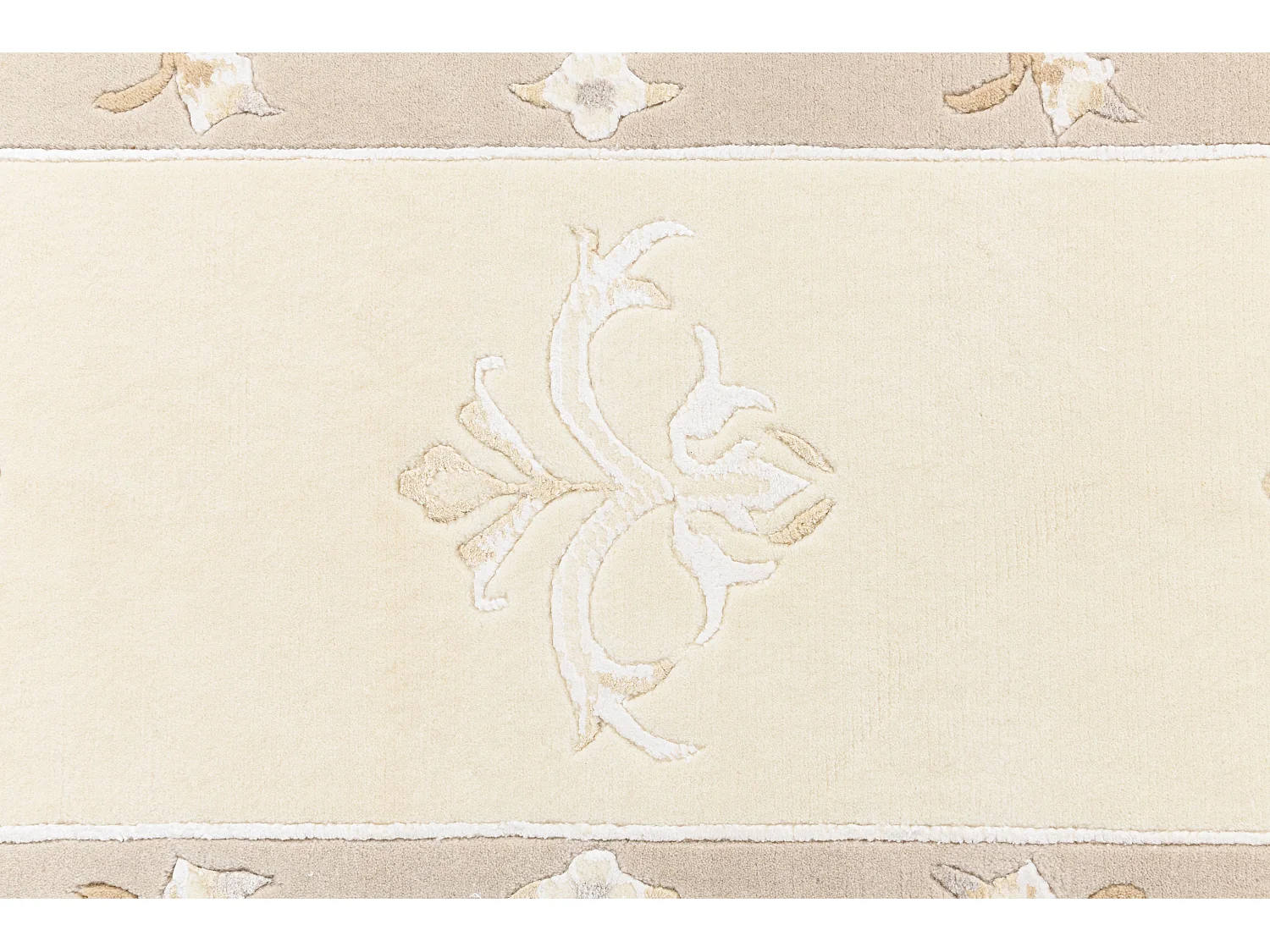 Tappeto per corridoio in lana 89x399 beige Darya