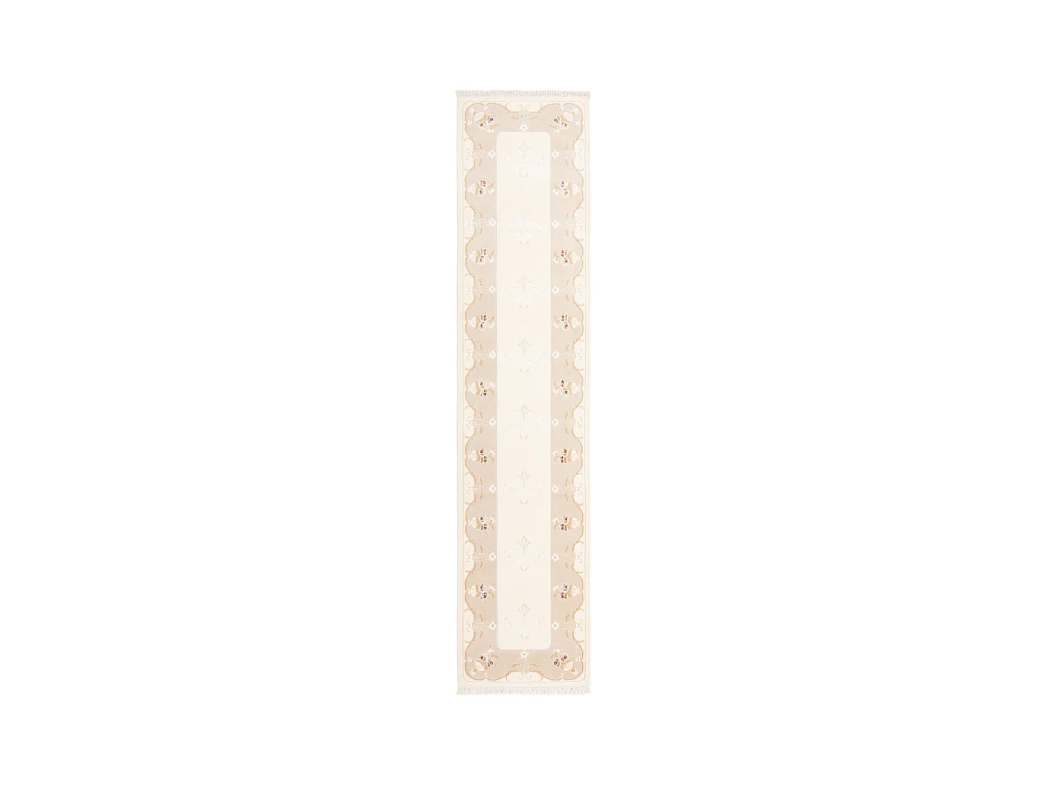 Tapis de couloir en laine 89x399 beige Darya
